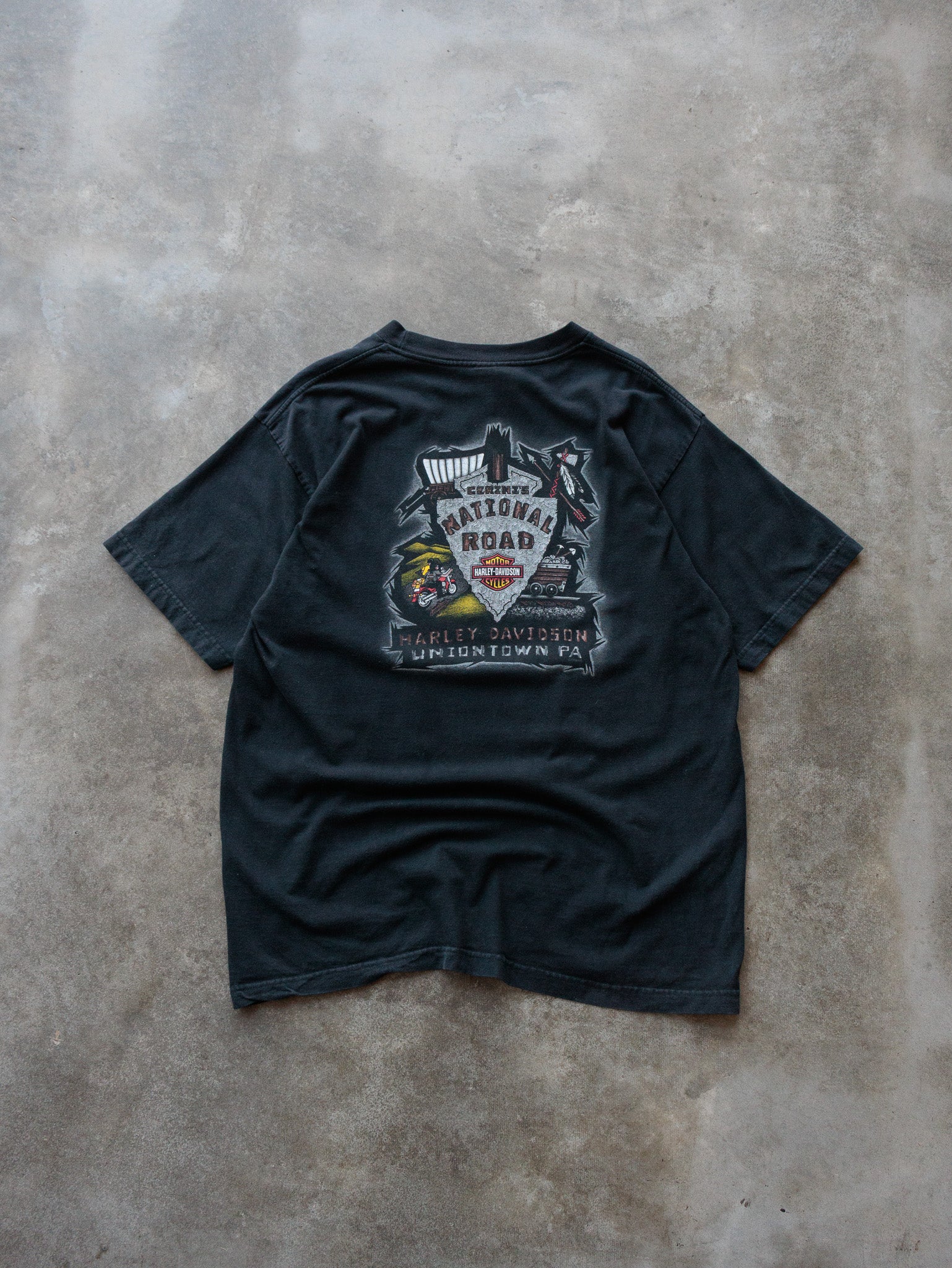 Vintage 2006 Black Harley-Davidson Tee (XL)