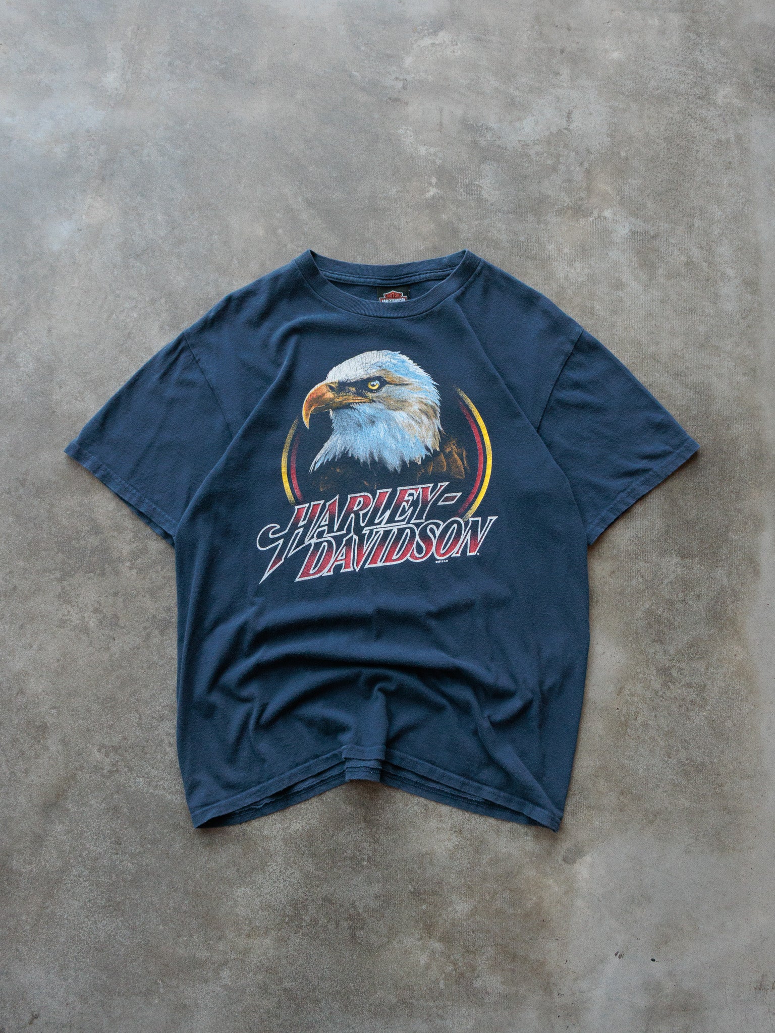 Navy Harley-Davidson Eagle Tee (M)