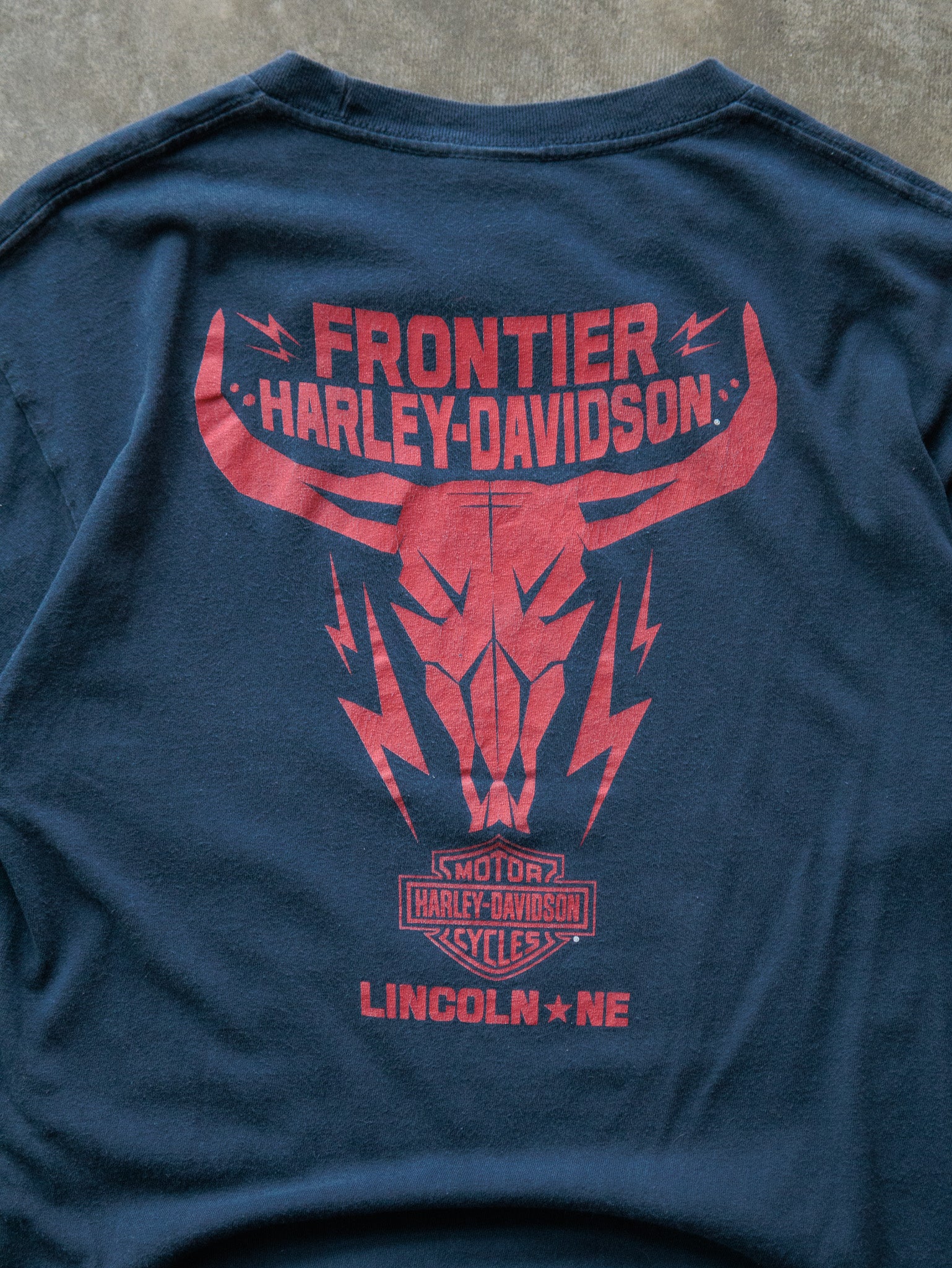 Navy Harley-Davidson Eagle Tee (M)