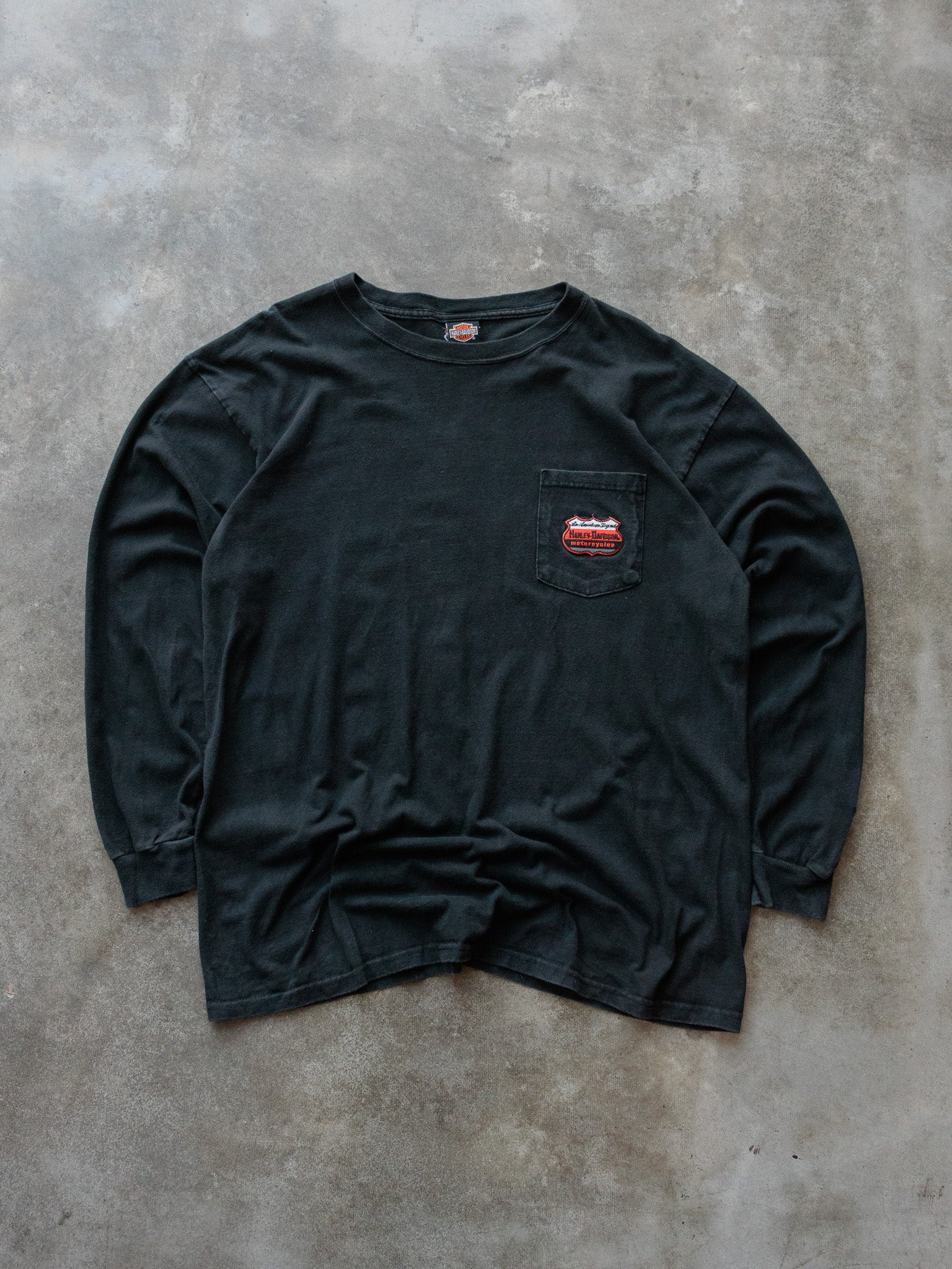 Vintage Black Harley-Davidson Reno Nevada Long Sleeve (XL)