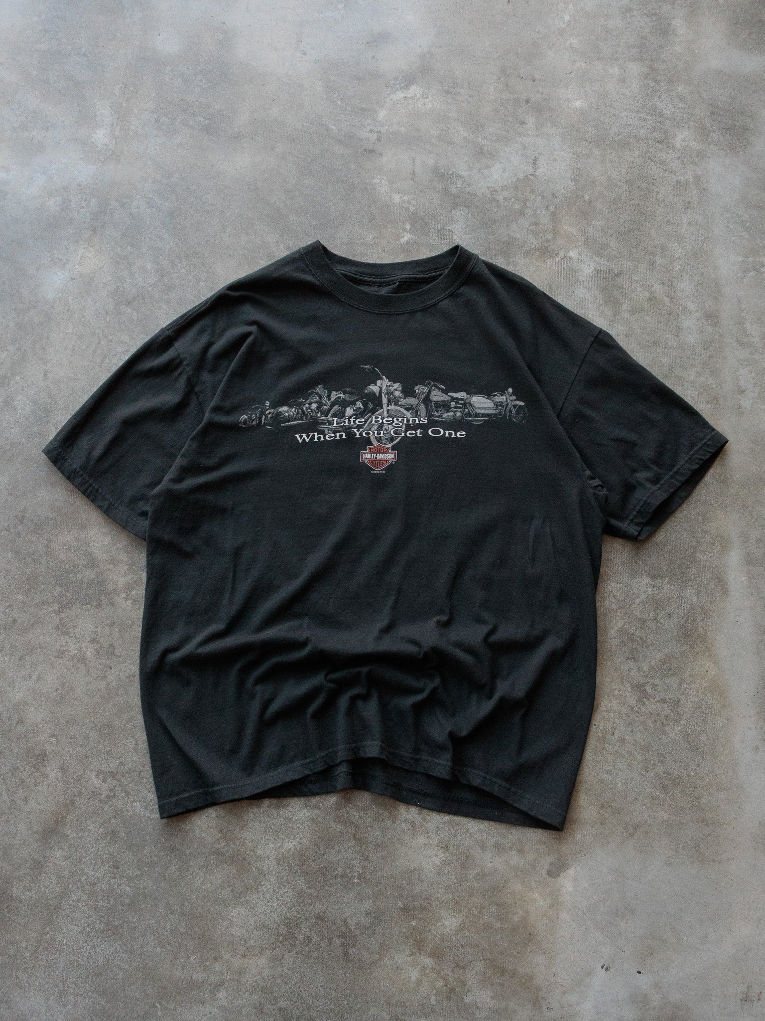 Vintage 2008 Black Harley-Davidson St. Louis Tee (-)