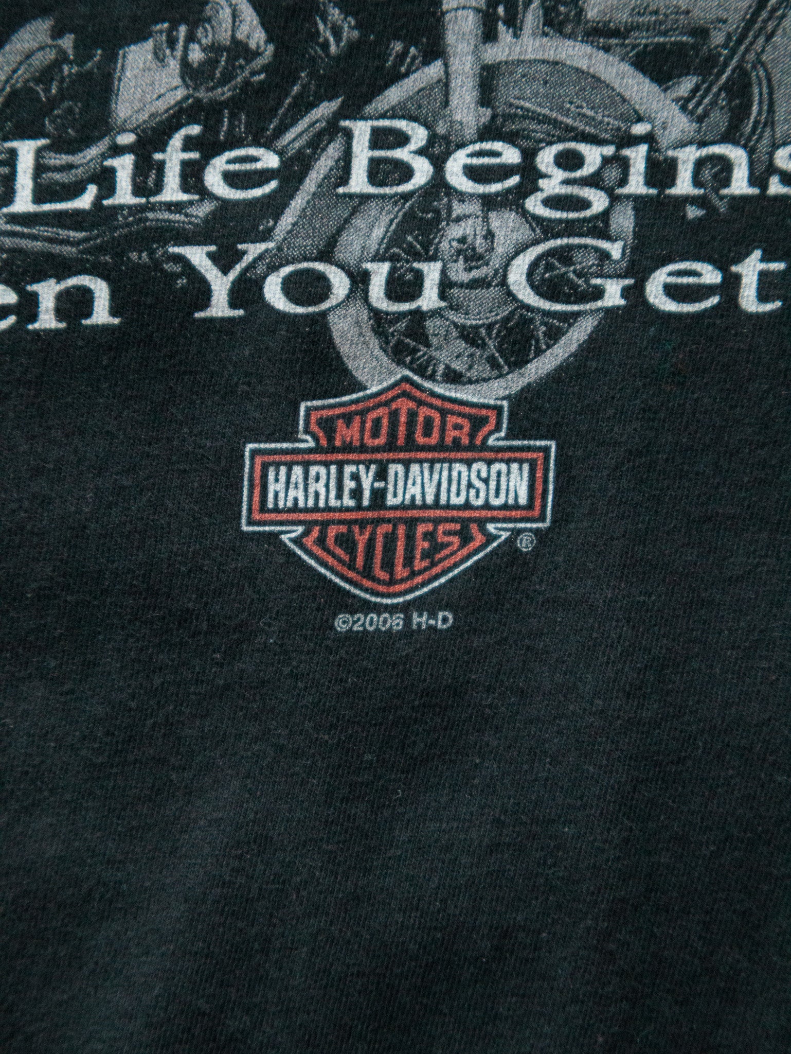 Vintage 2008 Black Harley-Davidson St. Louis Tee (-)