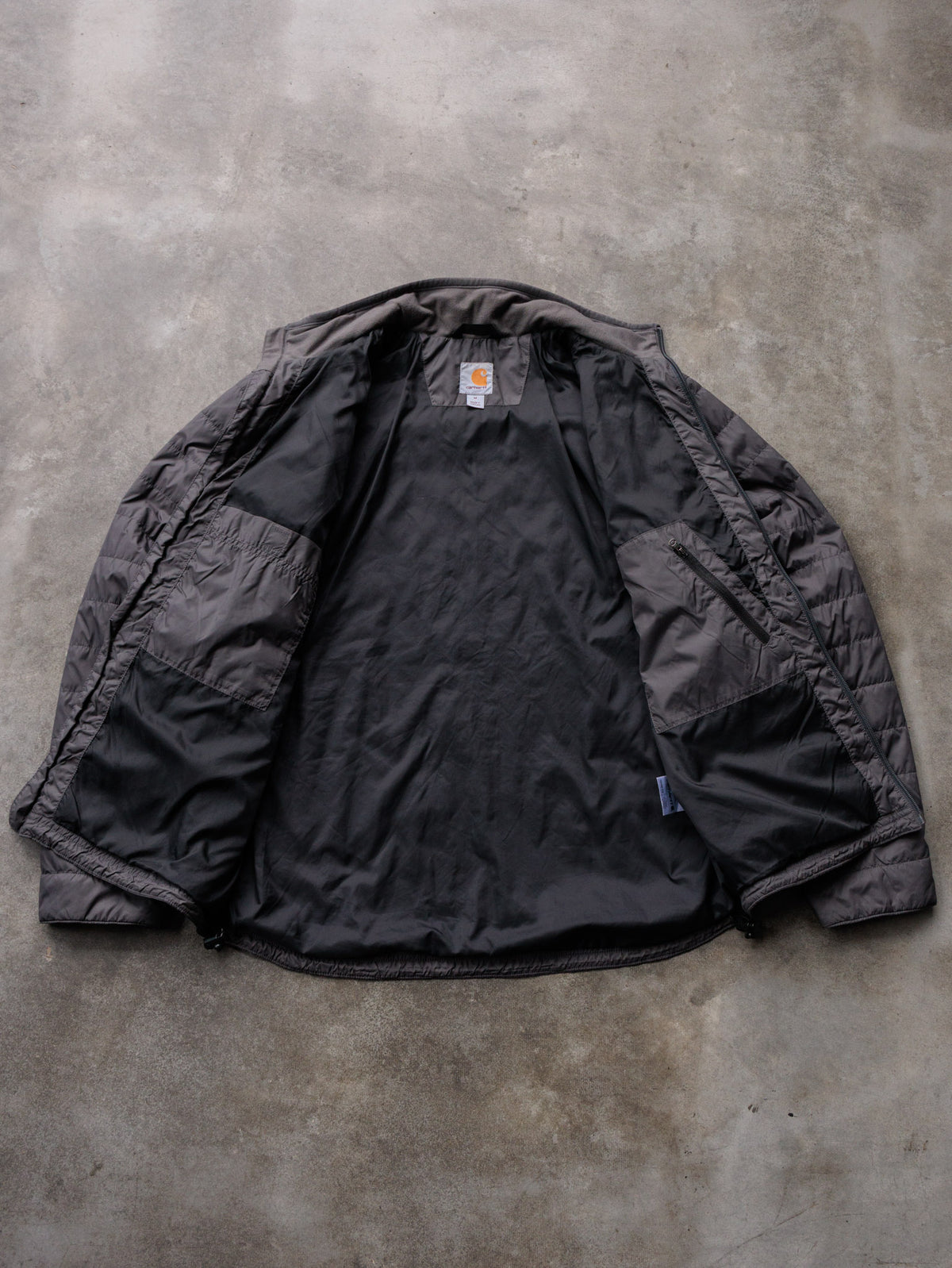 Vintage Grey Carhartt Puffer (M)