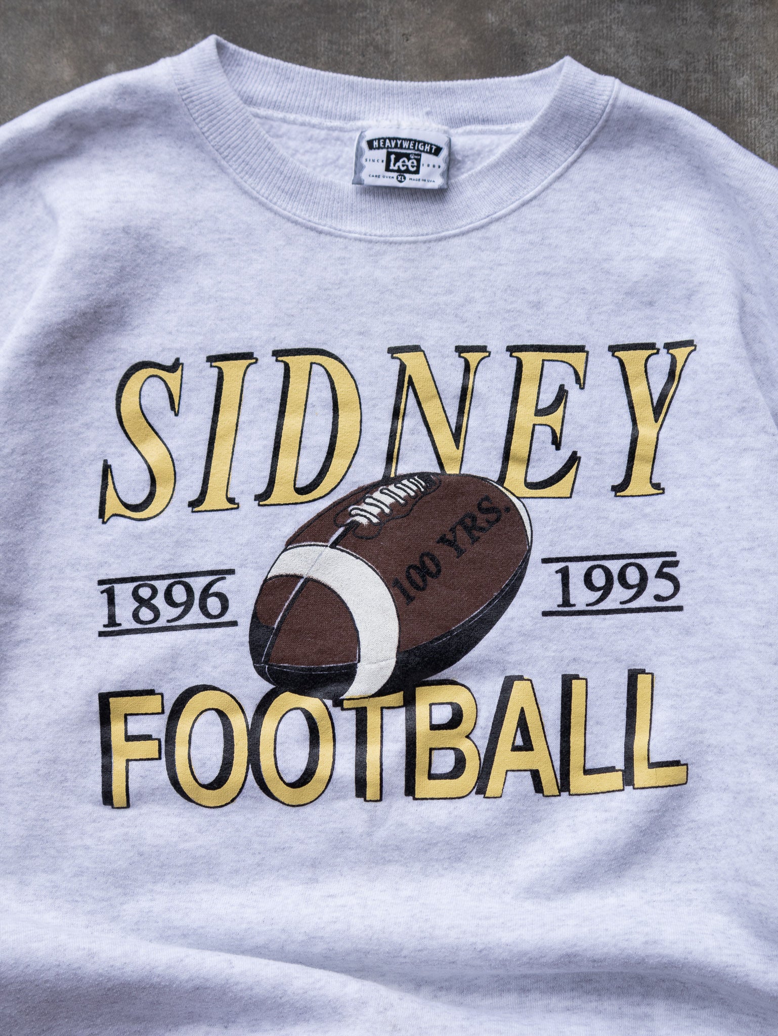 Vintage 1995 Lee Sidney Football Sweatshirt (XL)