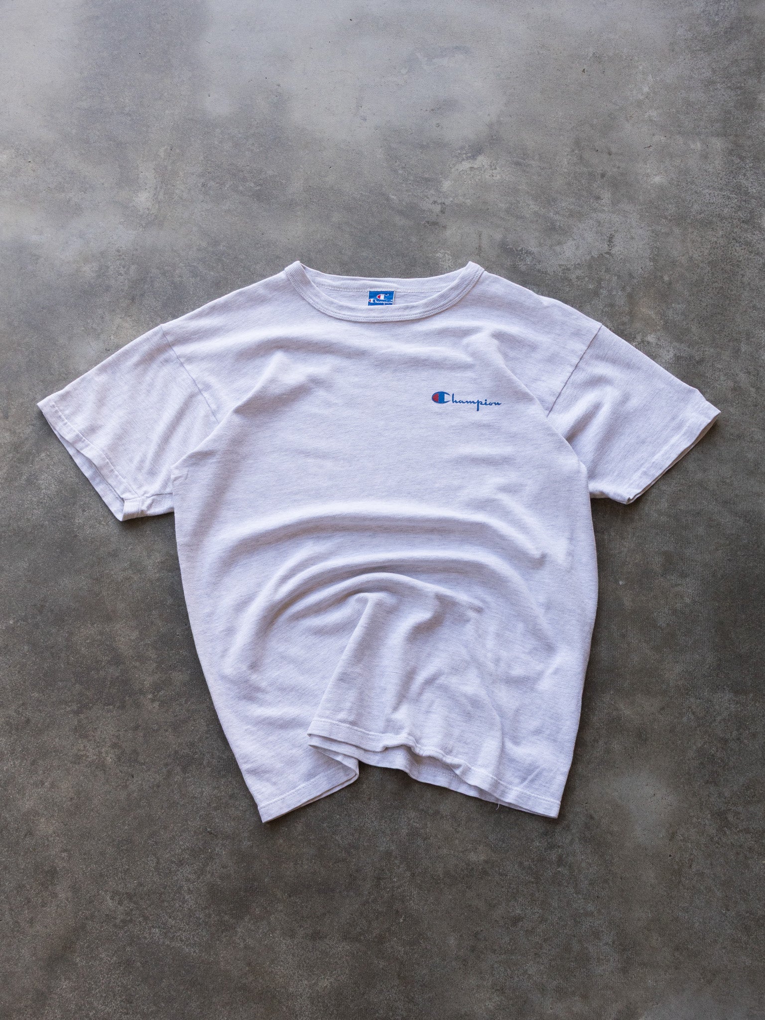Vintage 90s Grey Champion Tee (L)