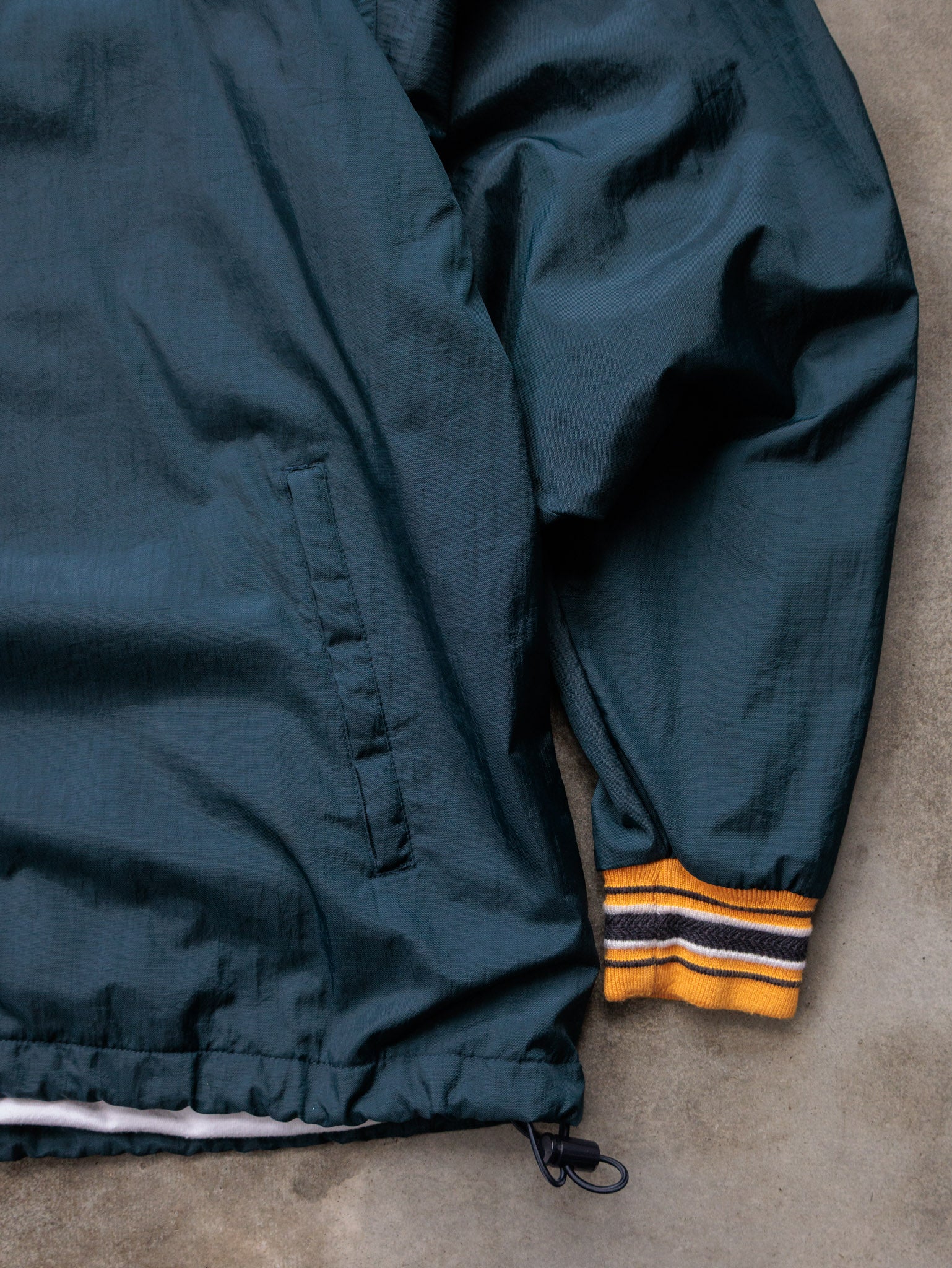 Vintage 90s Green Champion Windbreaker (XL)