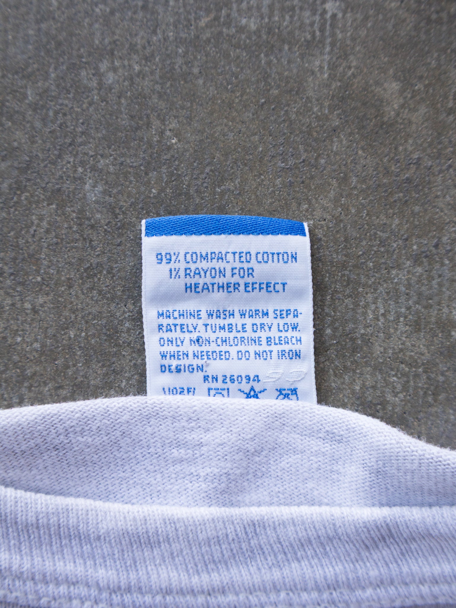 Vintage 90s Grey Champion Tee (L)