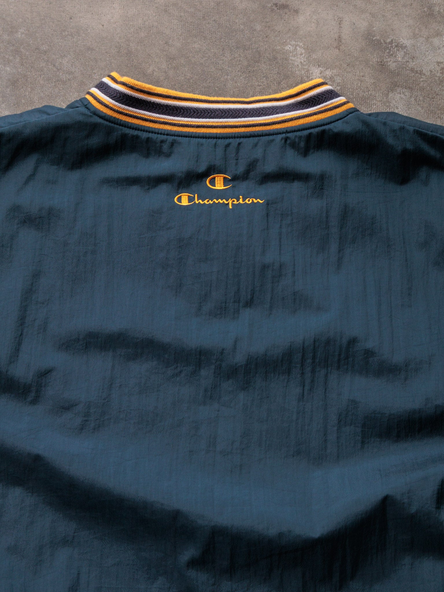 Vintage 90s Green Champion Windbreaker (XL)