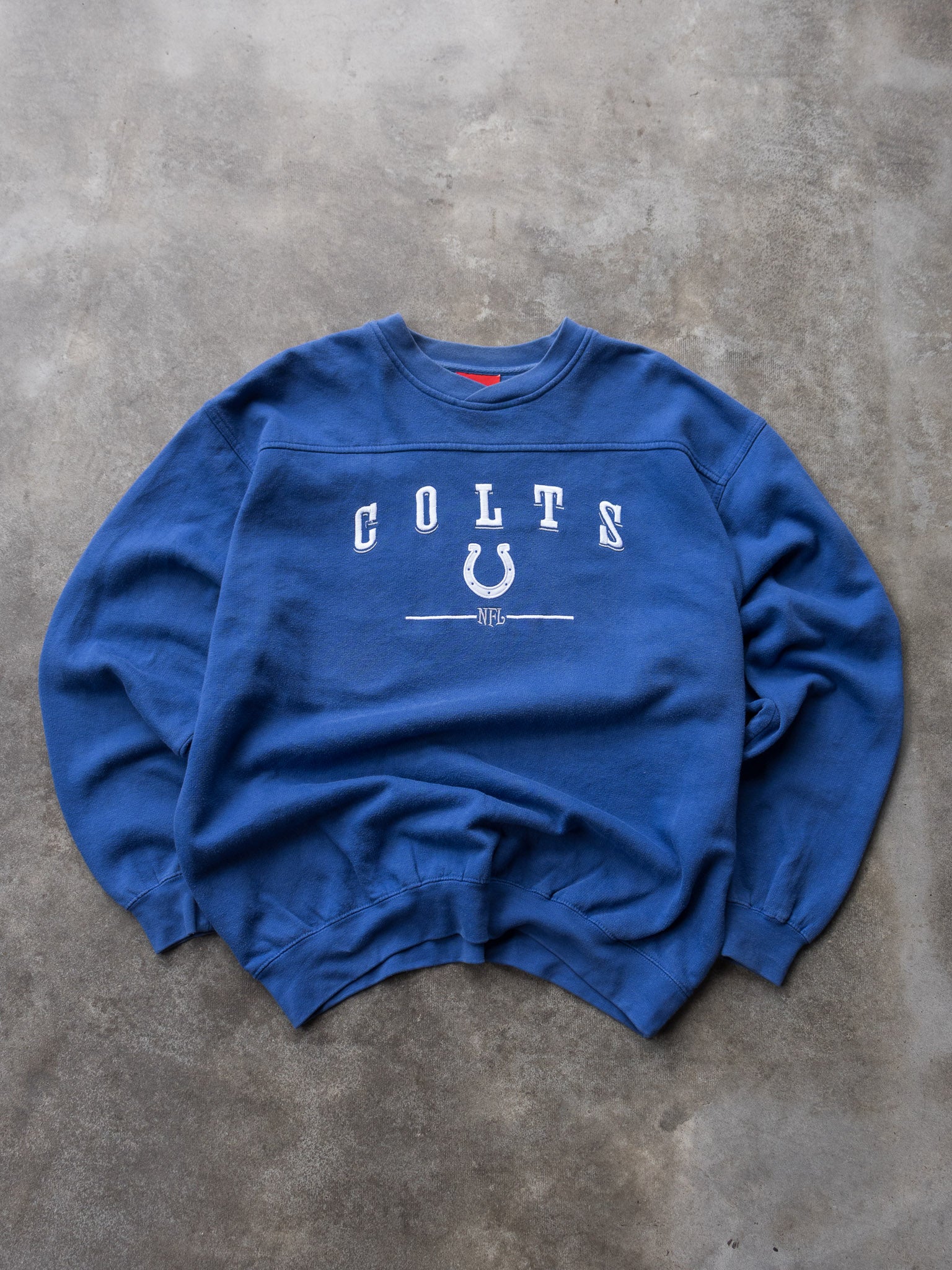 Vintage Blue Indianapolis Colts Sweatshirt (XL)