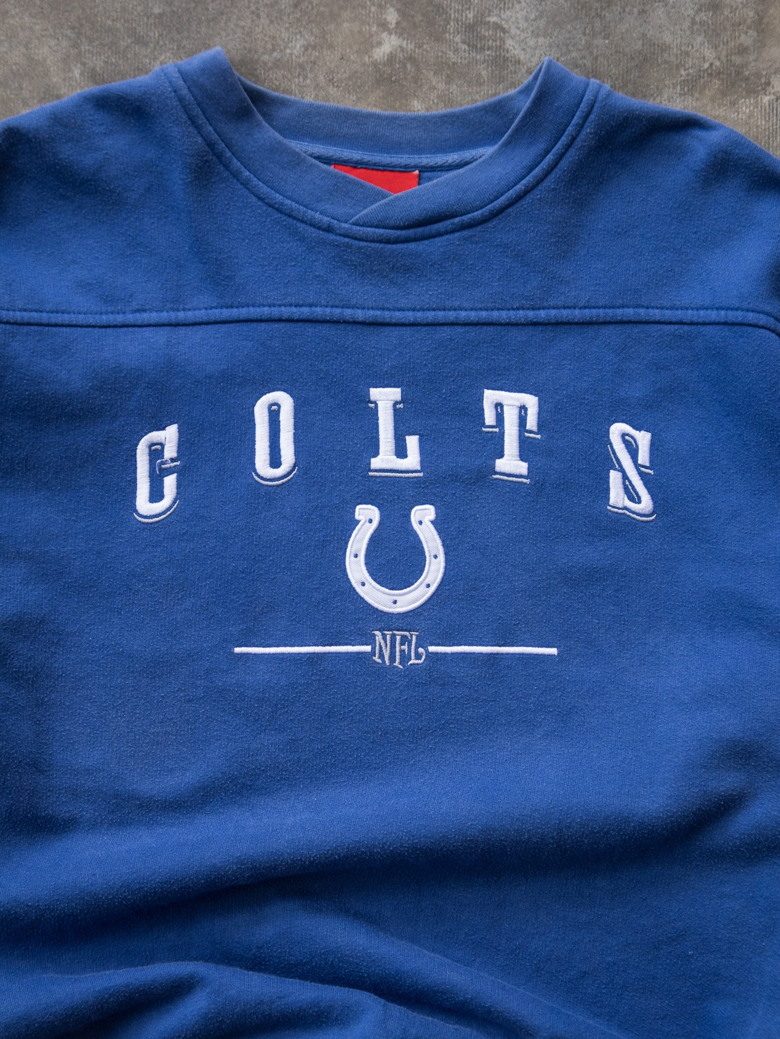 Vintage Blue Indianapolis Colts Sweatshirt (XL)