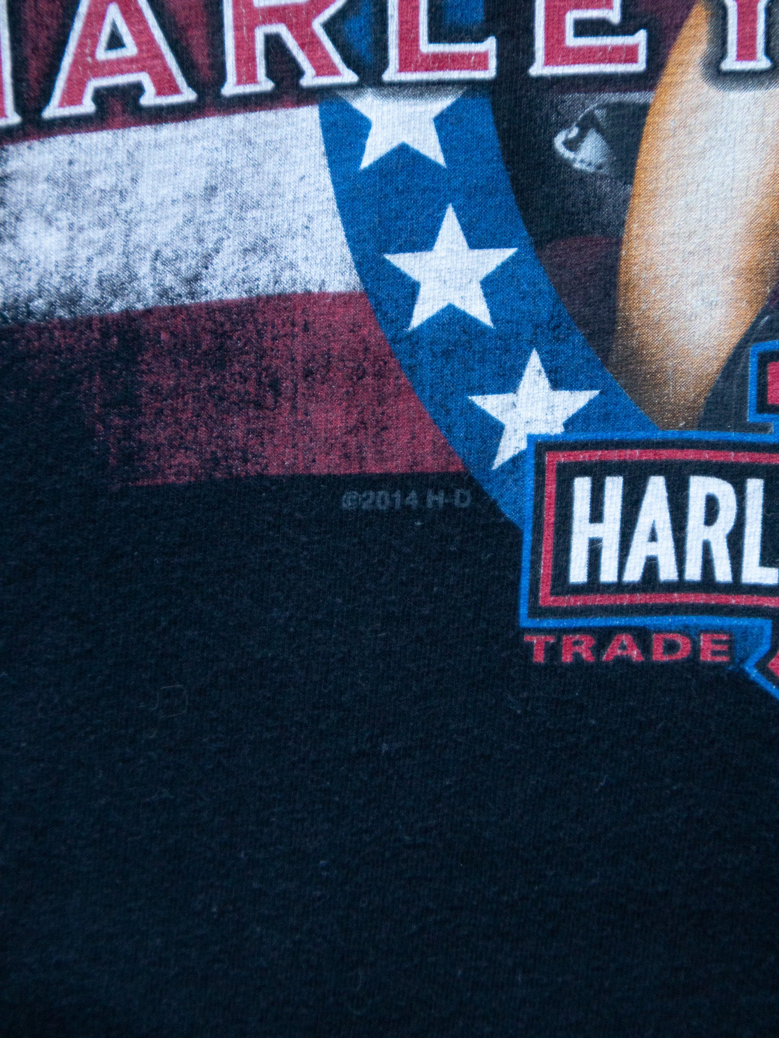 Vintage Black Harley-Davidson Monroe Louisiana Tee (XL)
