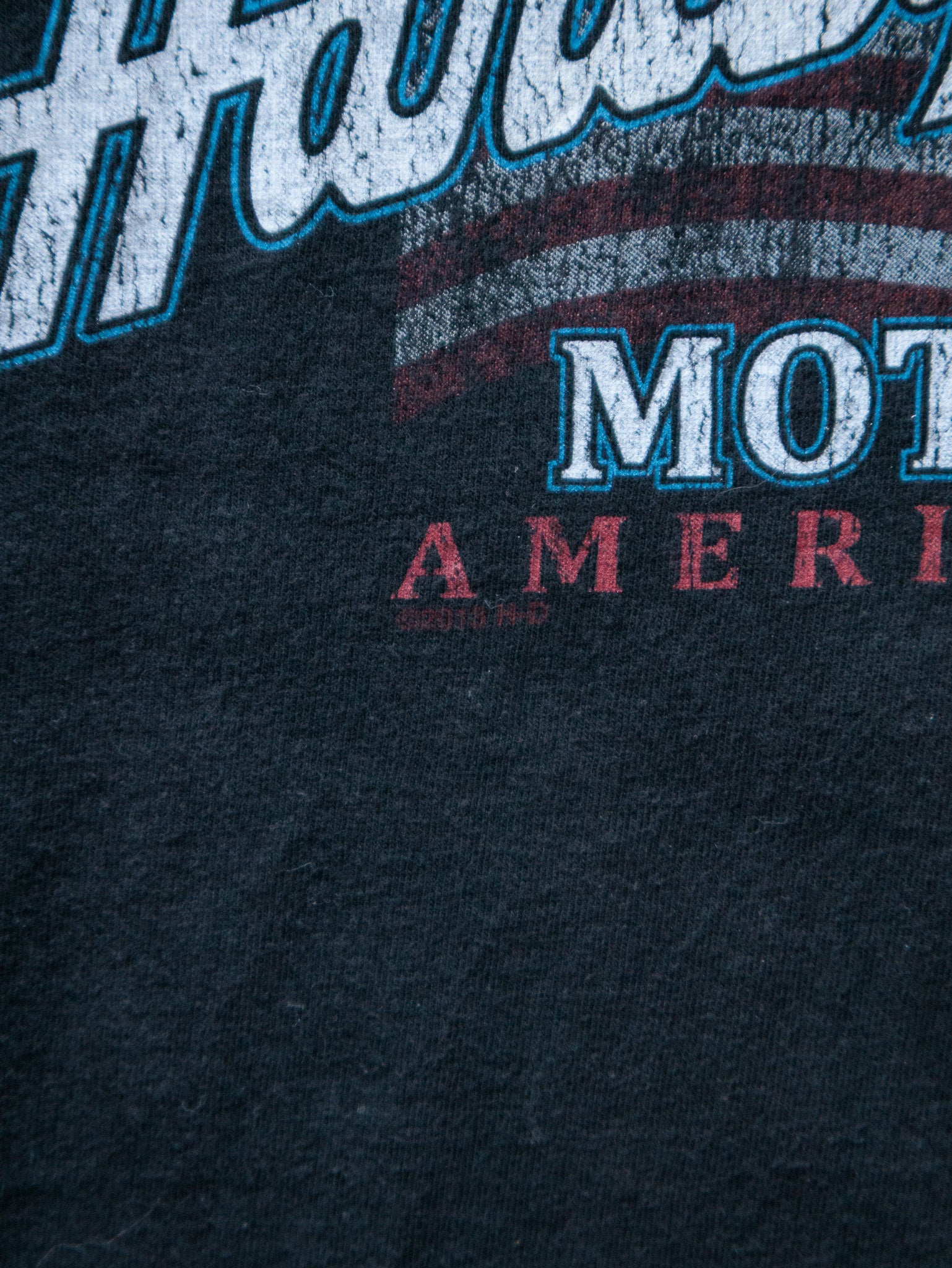 Vintage Black Harley-Davidson Tulsa Oklahoma Tee (XL)