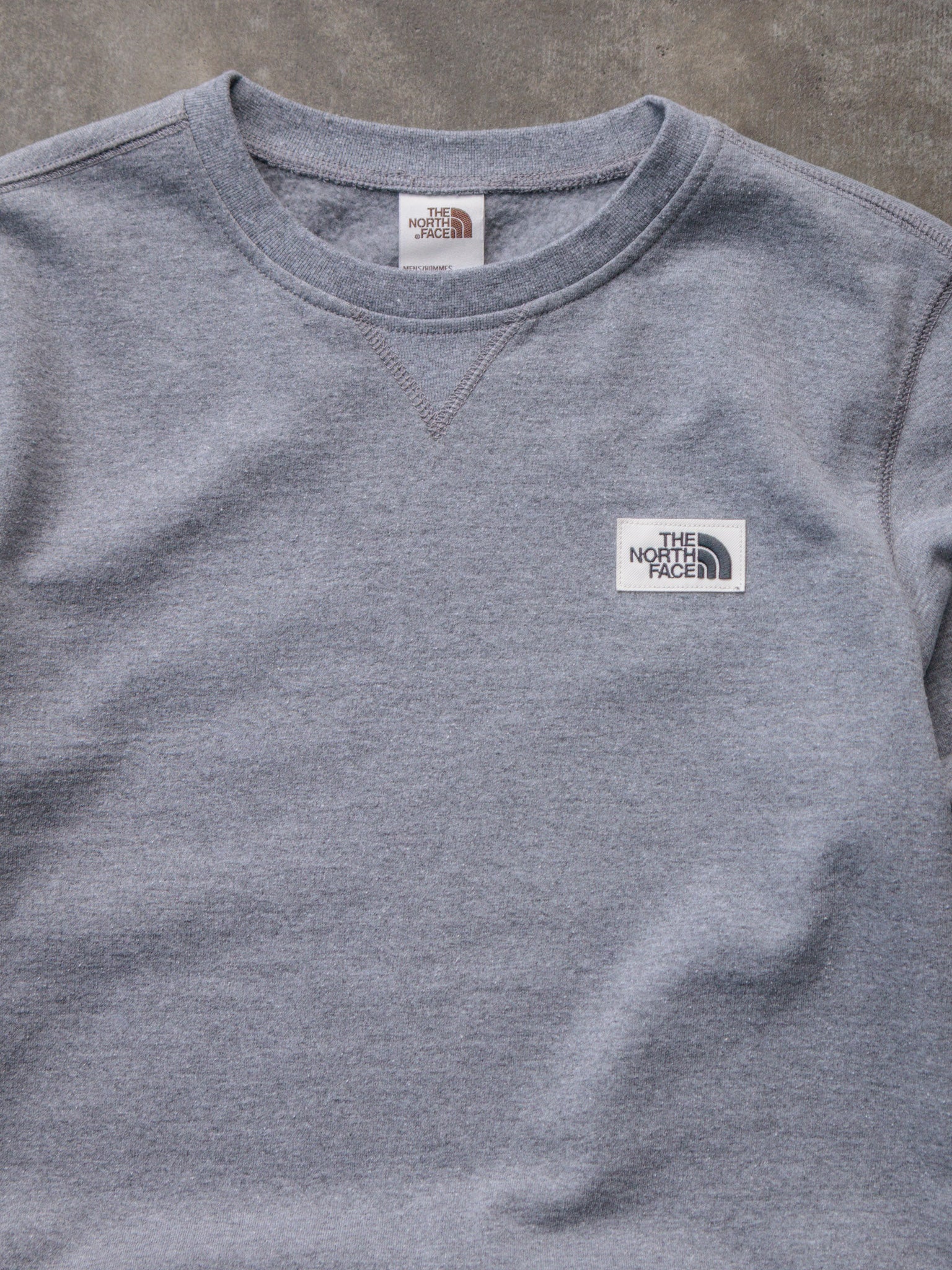 Vintage Grey The North Face Sweatshirt (XS)