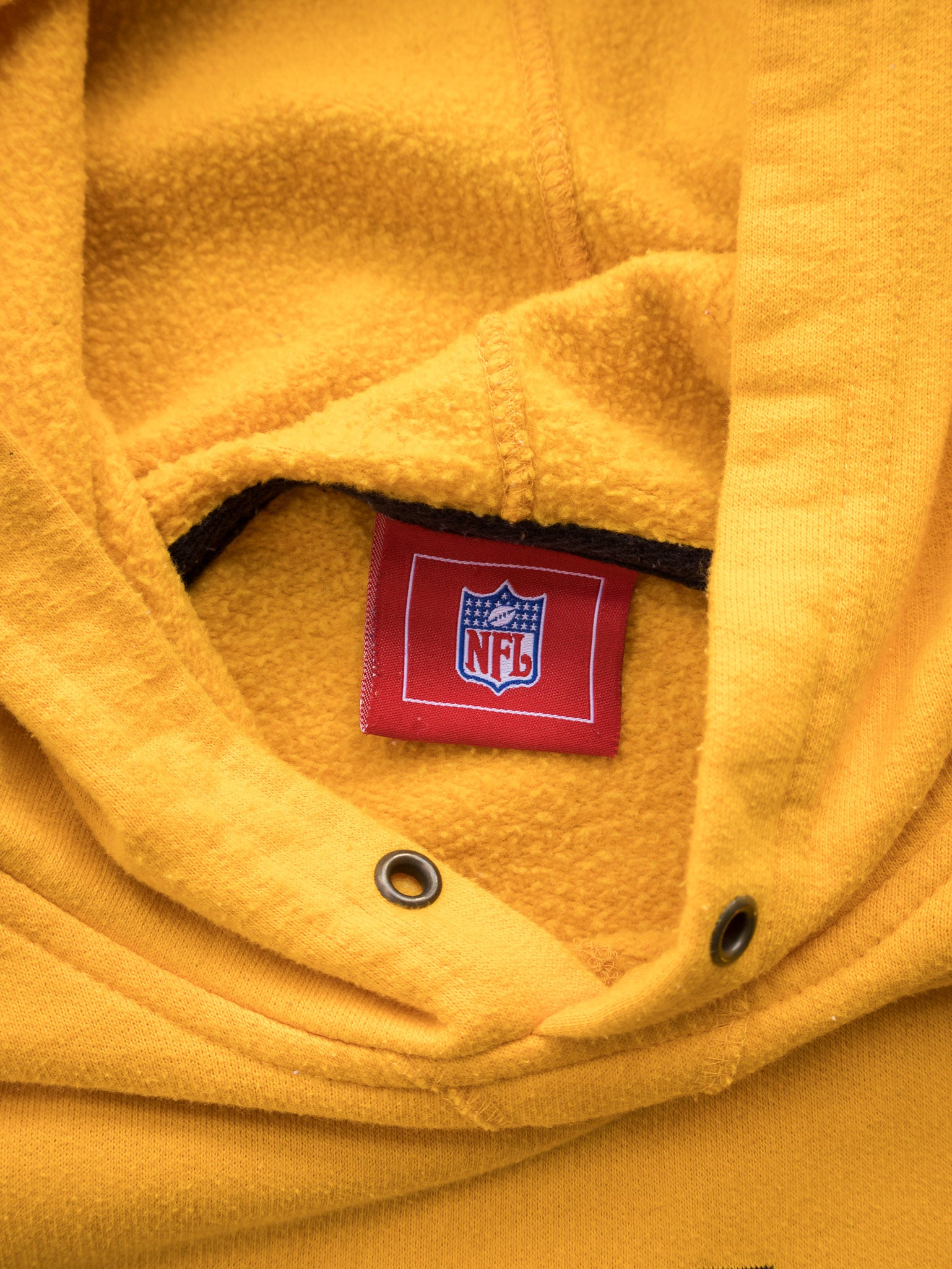 Vintage Yellow Pittsburgh Steelers Hoodie (2XL)