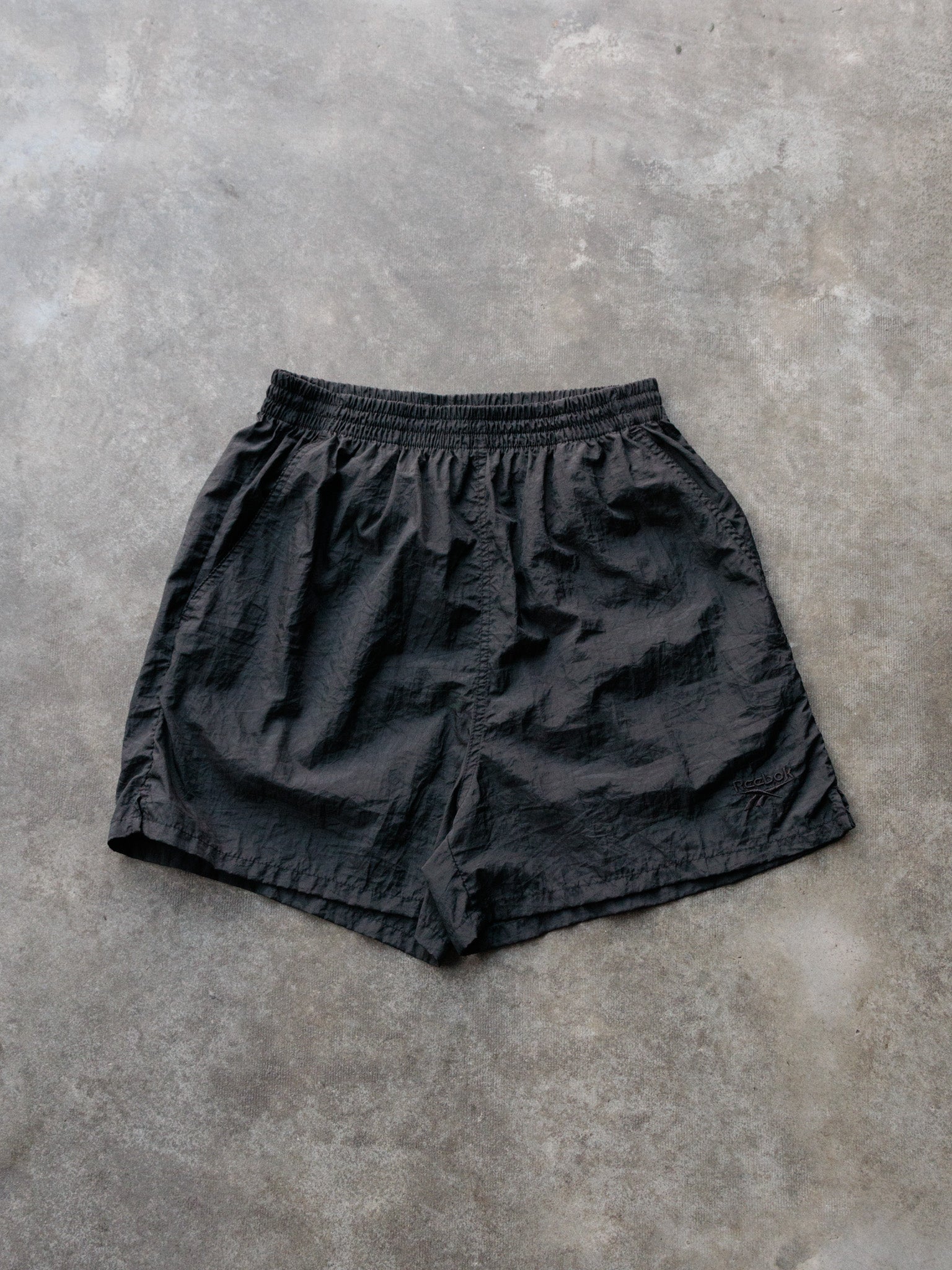 Vintage 90s Black Reebok Shorts (L)