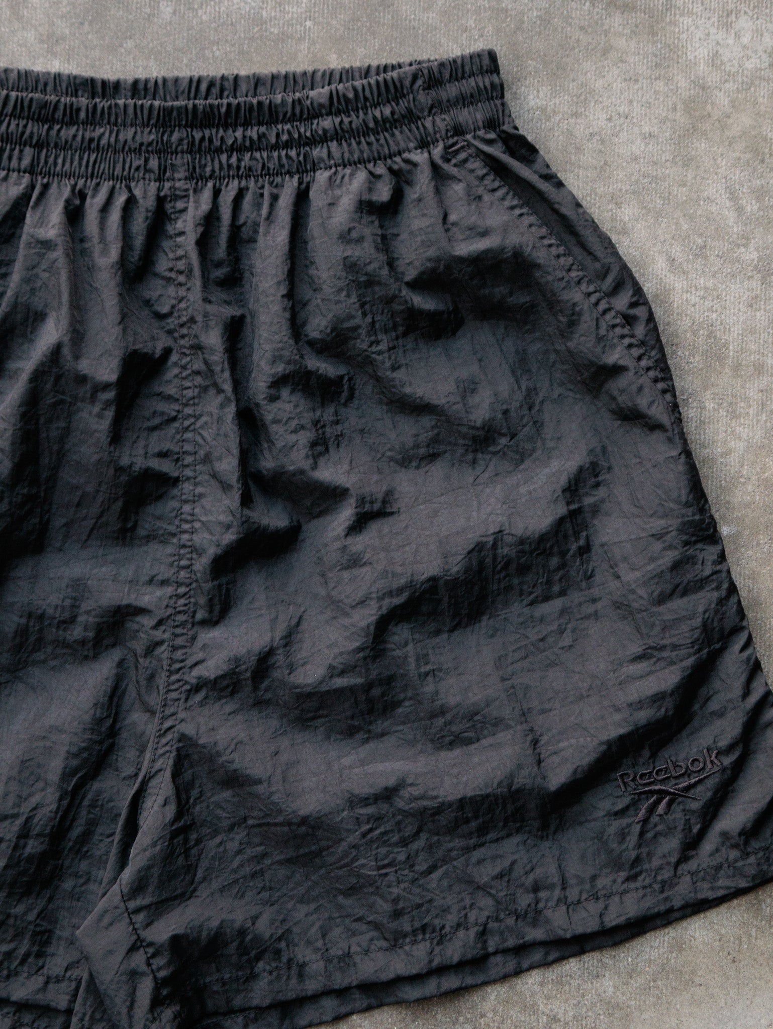 Vintage 90s Black Reebok Shorts (L)