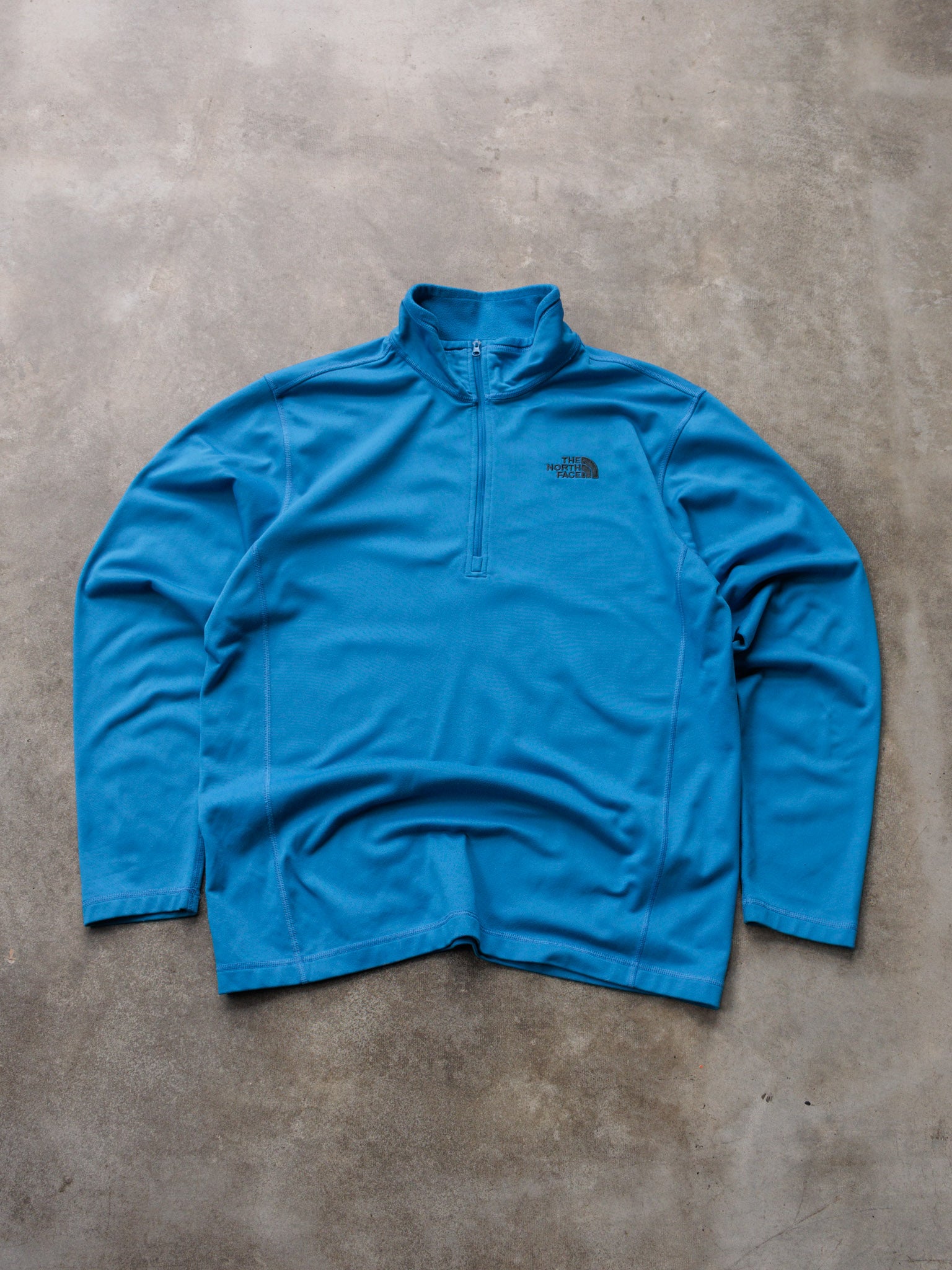 Vintage Blue The North Face Fleece Quarter Zip (L)