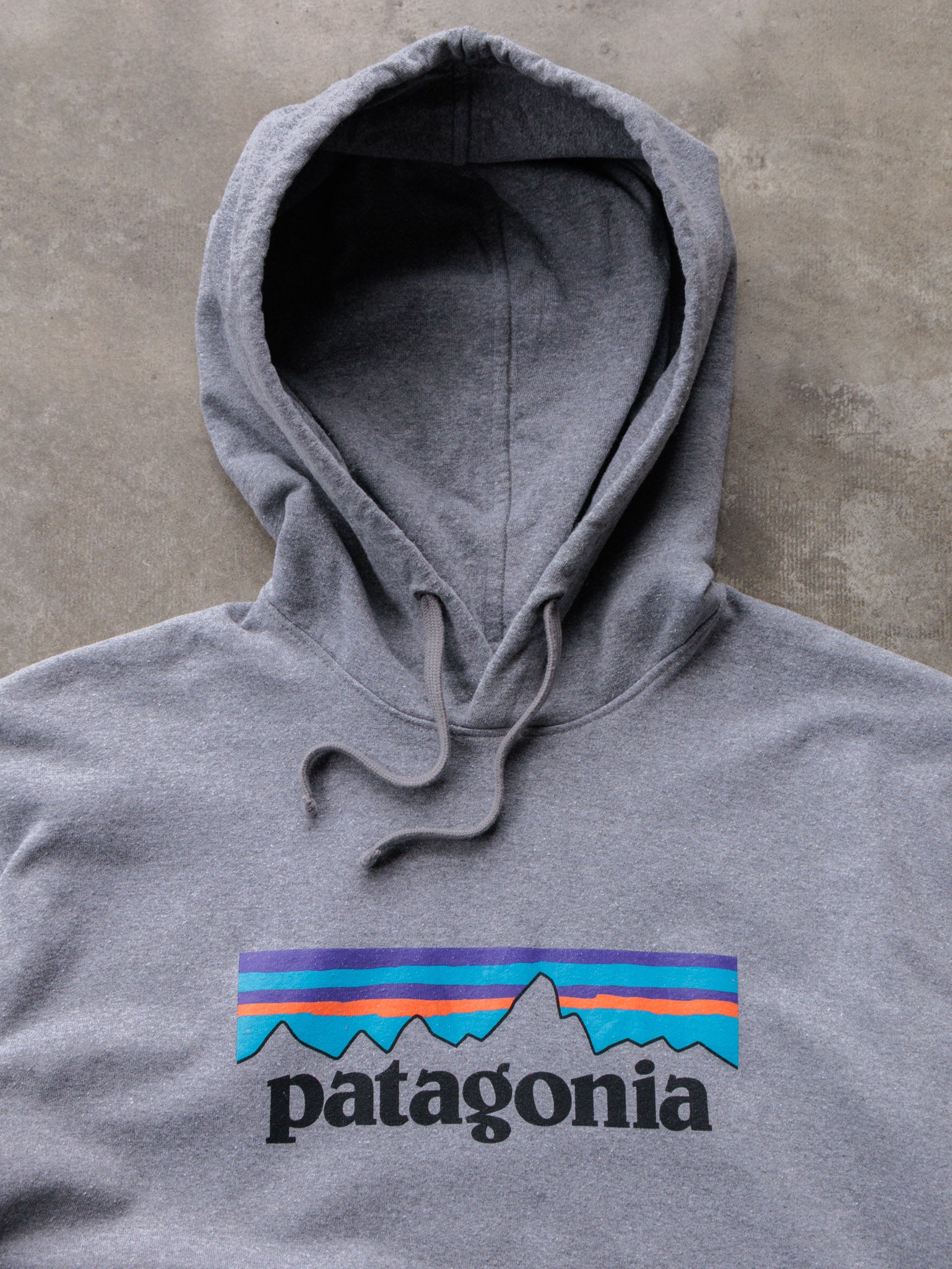 Vintage Grey Patagonia Hoodie (L)