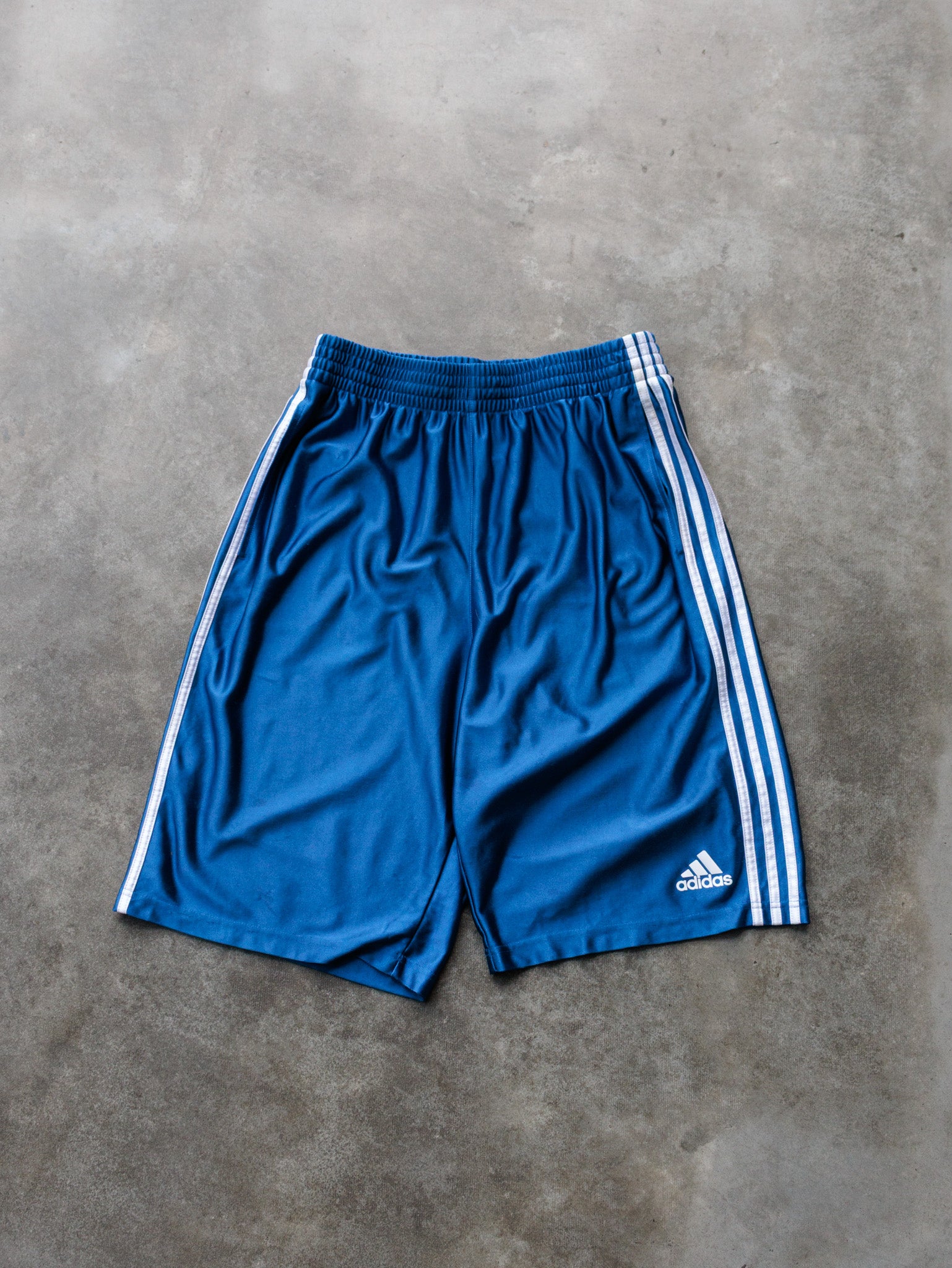 Vintage Blue Adidas Shorts (XL)