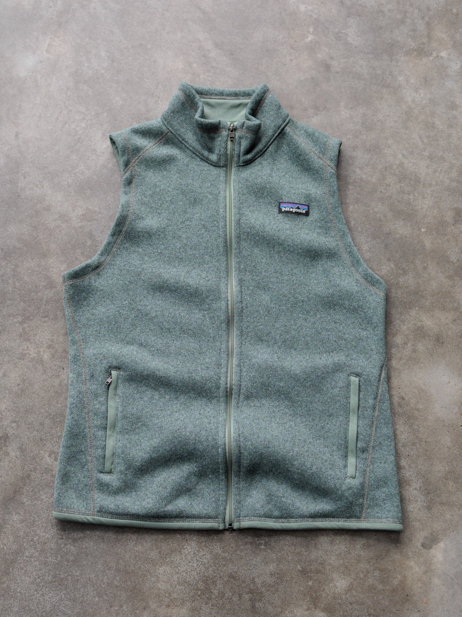 Vintage Green Patagonia Better Sweater Vest (L)