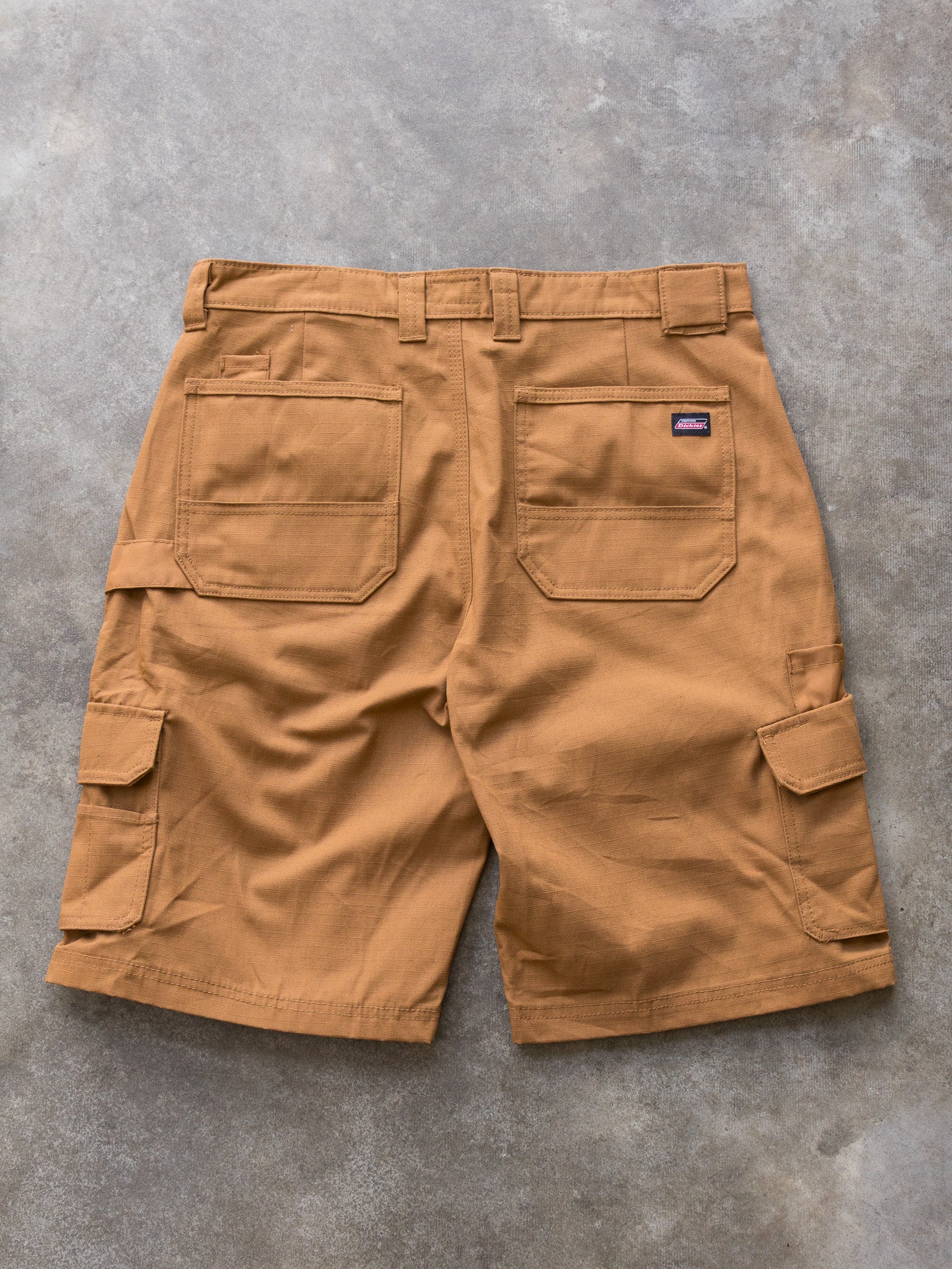 Brown Dickies Cargo Carpenter Shorts (32)