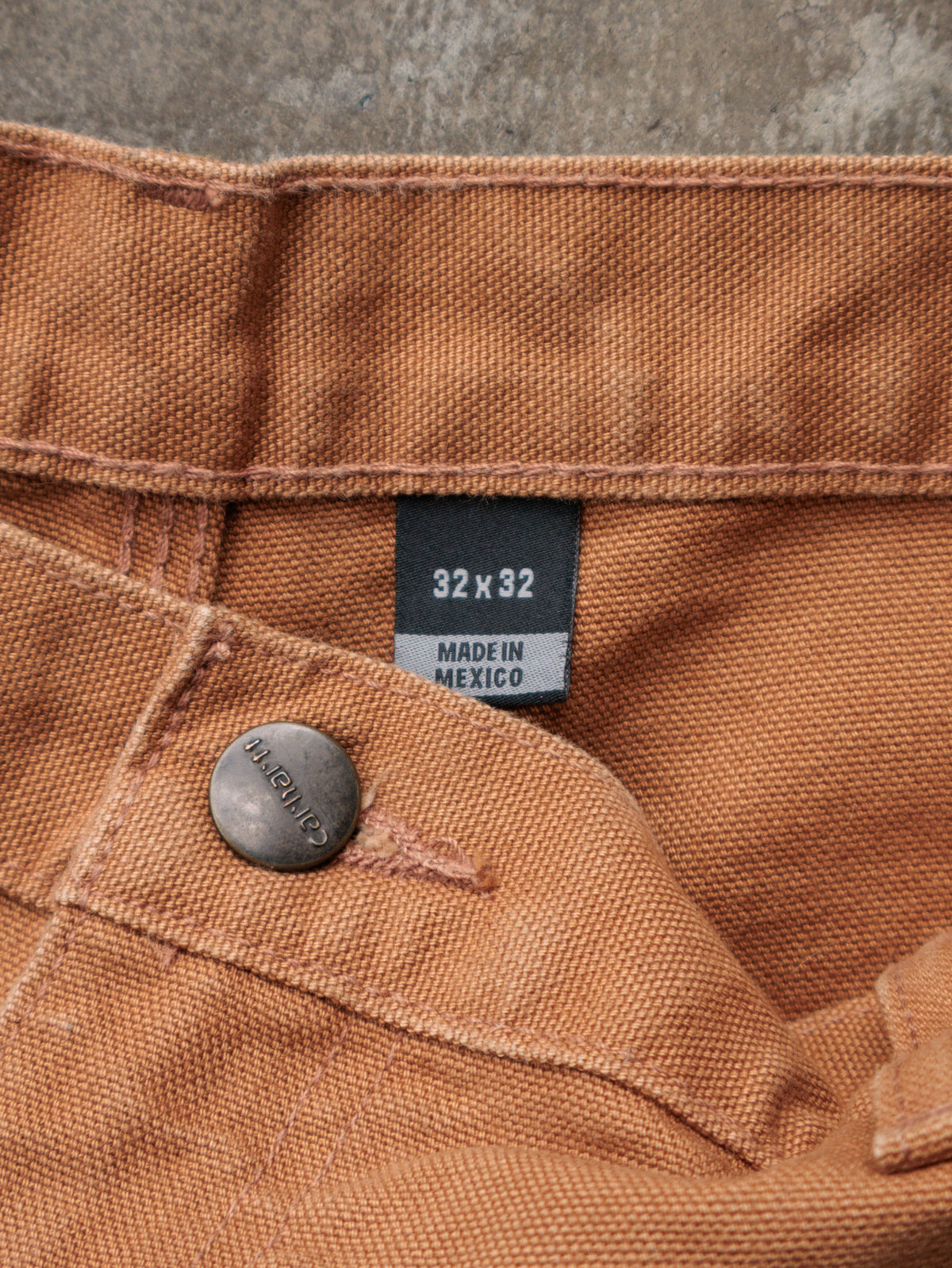 Vintage Brown Carhartt Carpenter Pants (W32)