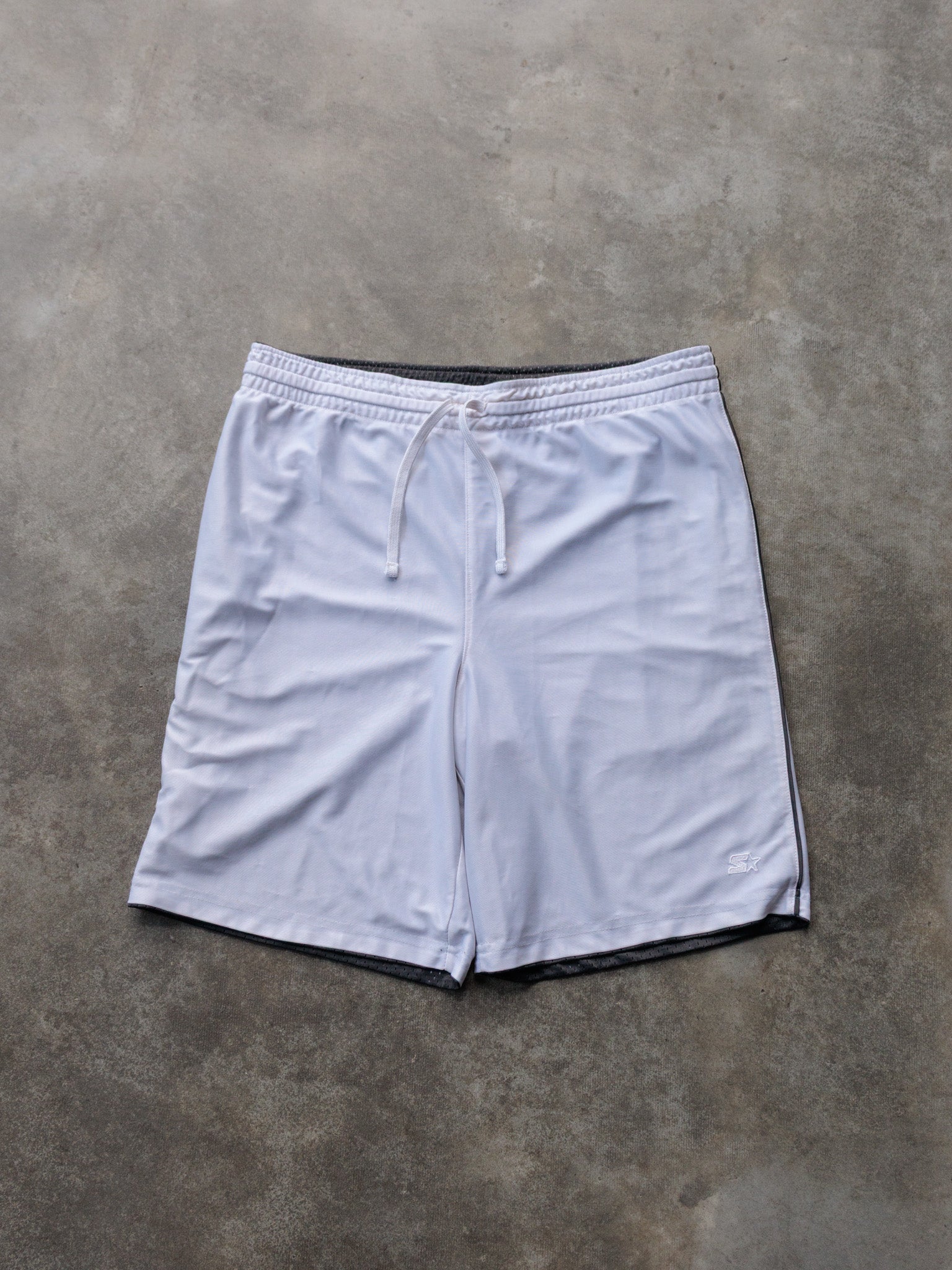 Vintage Black Starter Reversible Mesh Shorts (-)