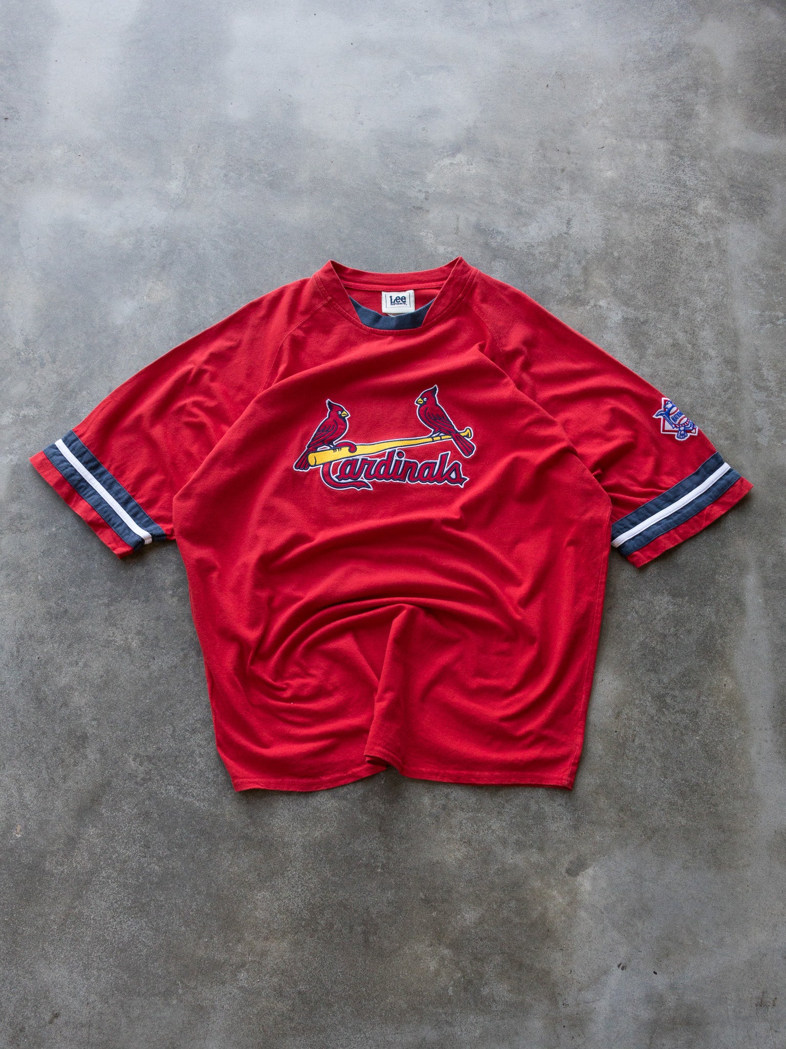 Vintage 90s Red St. Louis Cardinals Tee (2XL)
