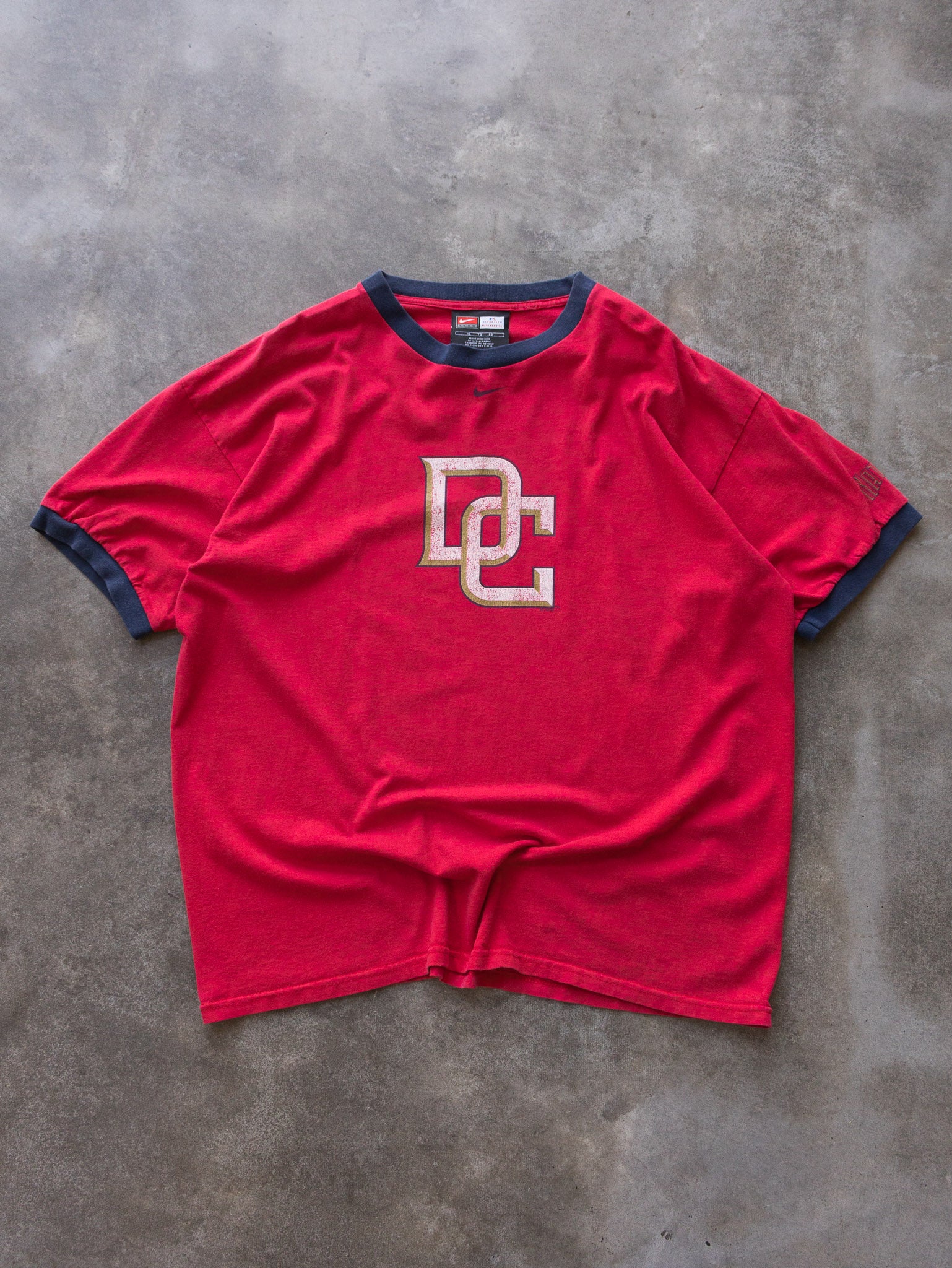 Vintage 00s Nike Washington Nationals Ringer Tee (XL)