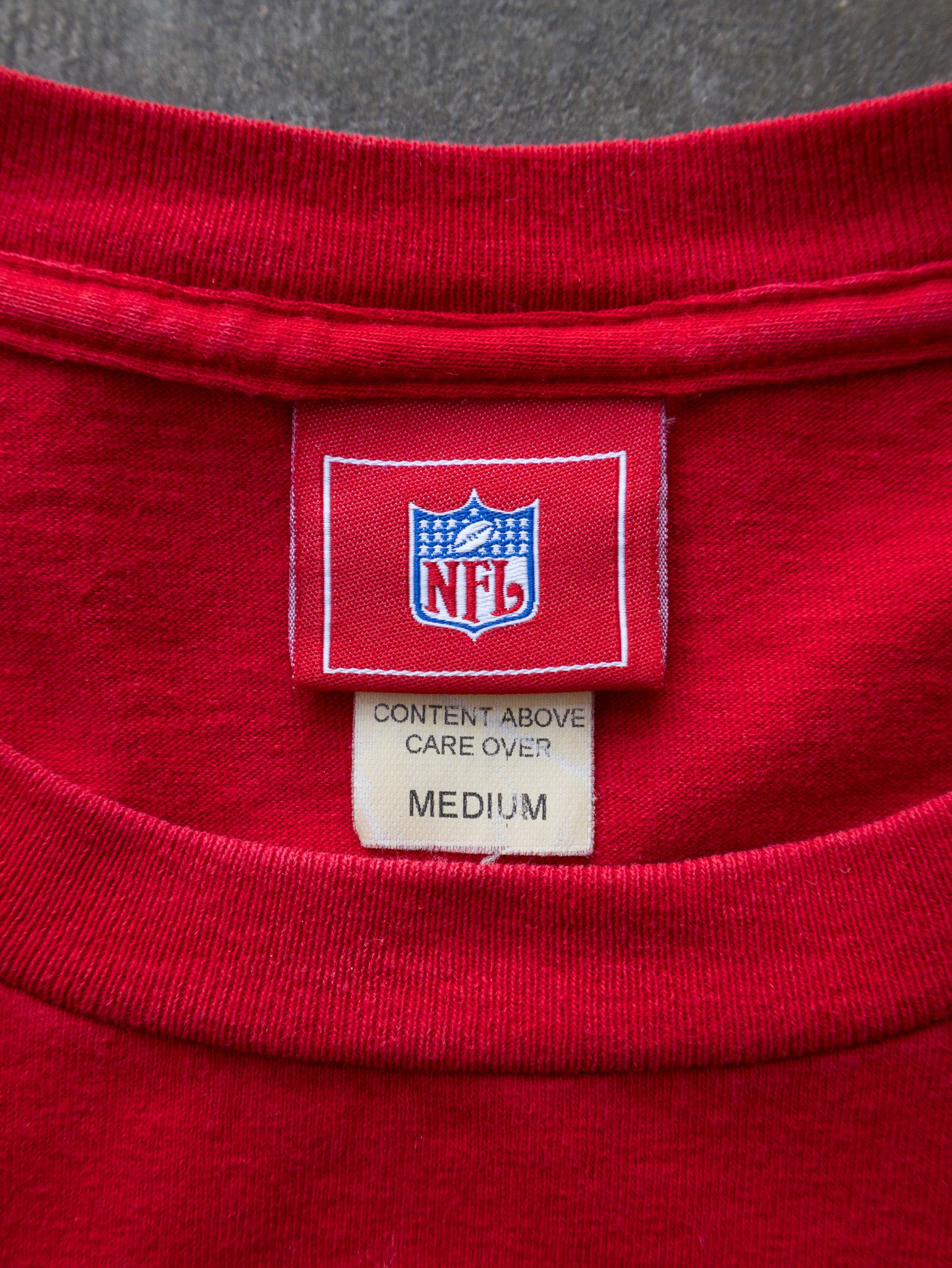 Vintage Red Kansas City Chiefs Tee (M)