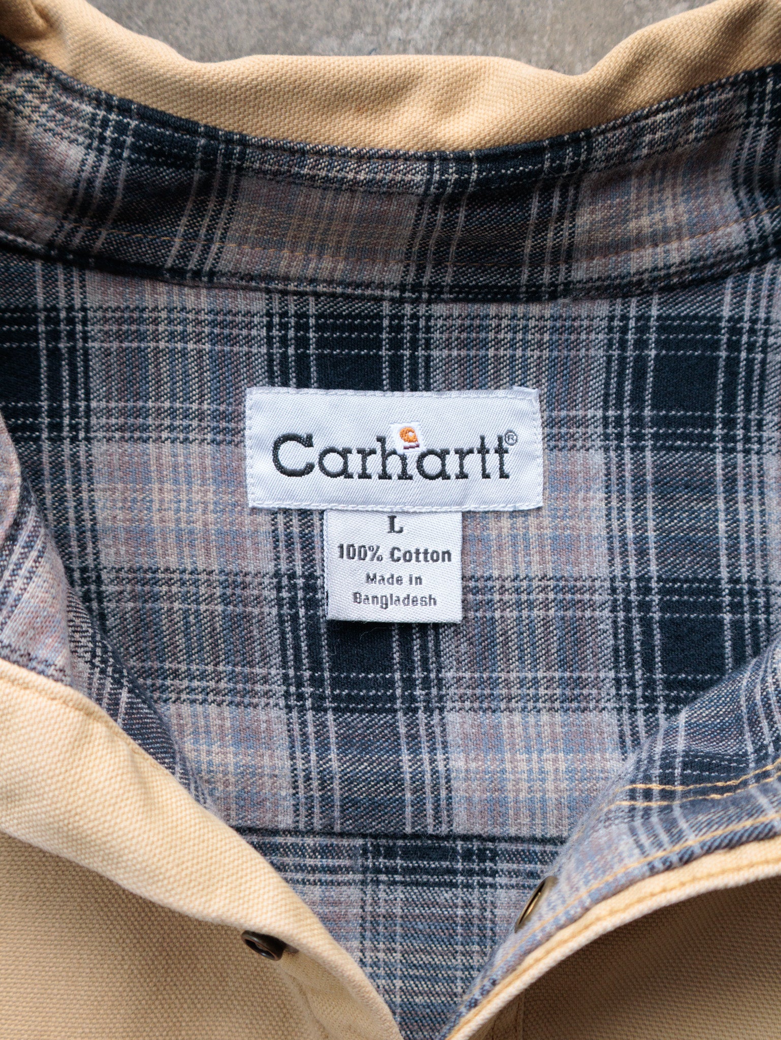 Tan Carhartt Shirt (L)