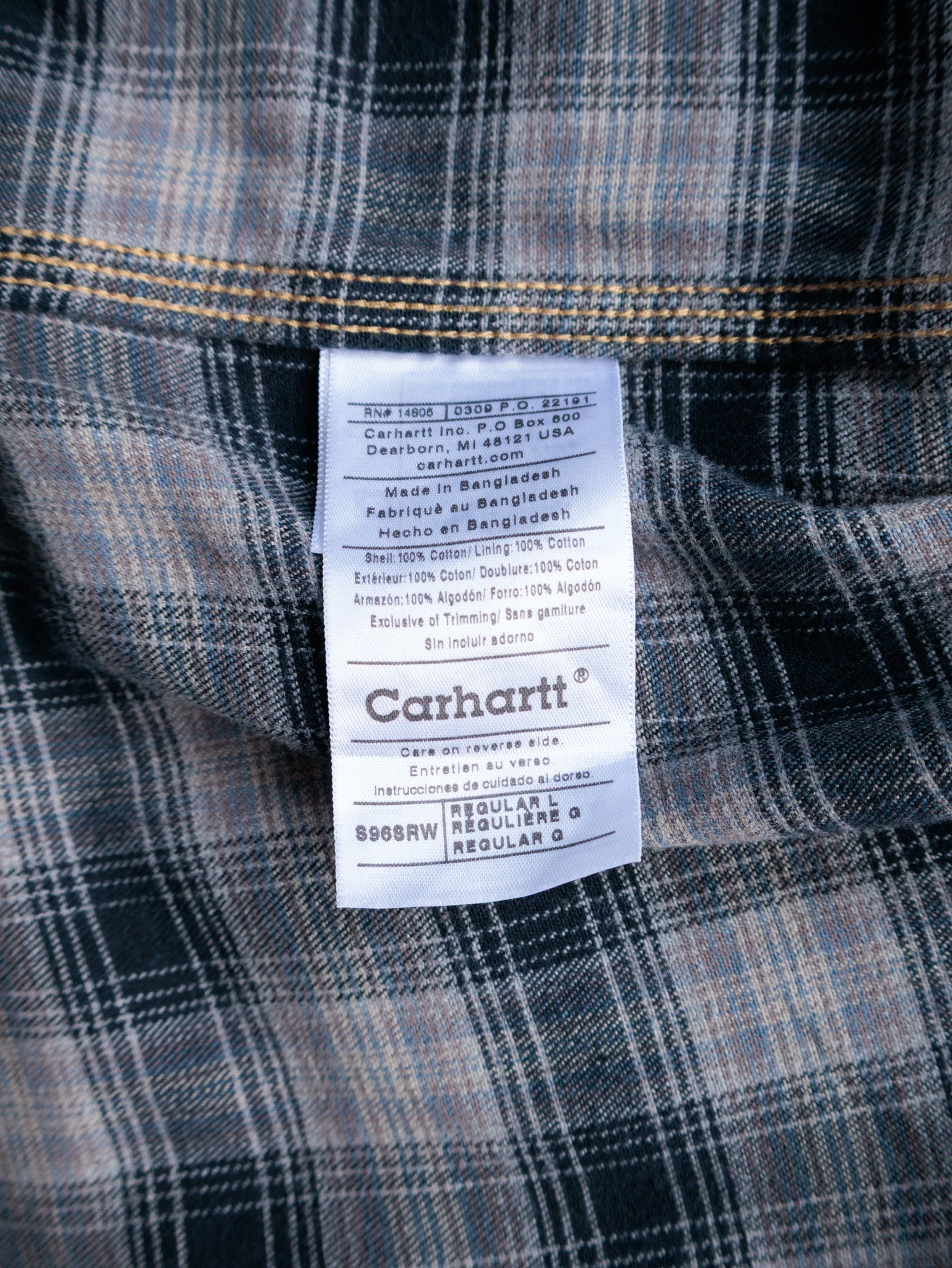 Tan Carhartt Shirt (L)