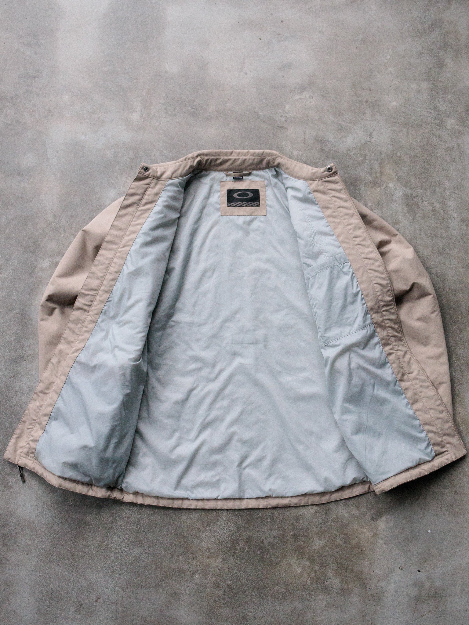 Vintage Beige Oakley Quilted Jacket (M)