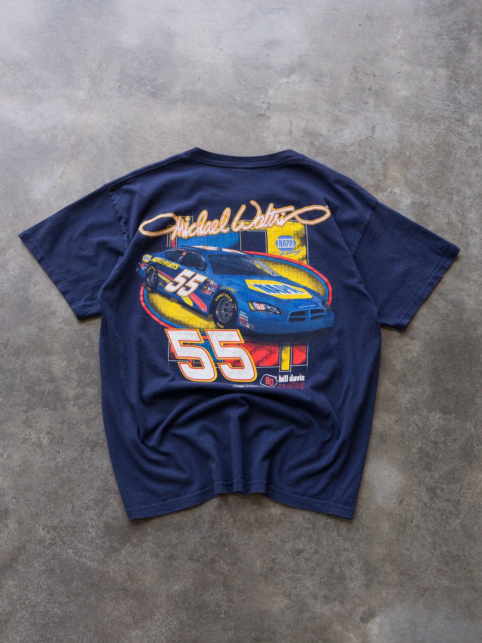 Vintage 2006 Michael Waltrip NASCAR Tee (L)