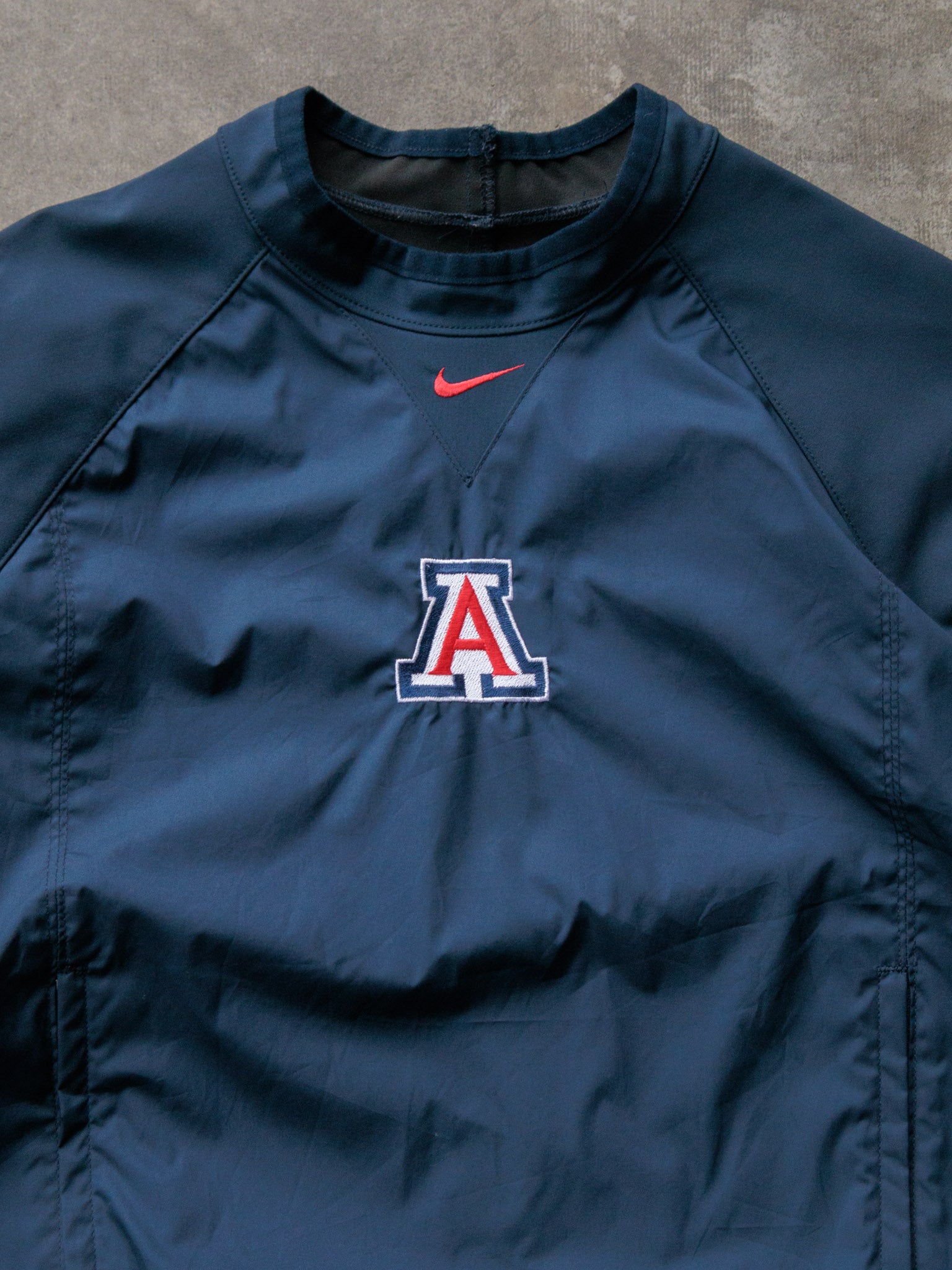 Vintage 90s Navy Nike Arizona Track Jacket (L)