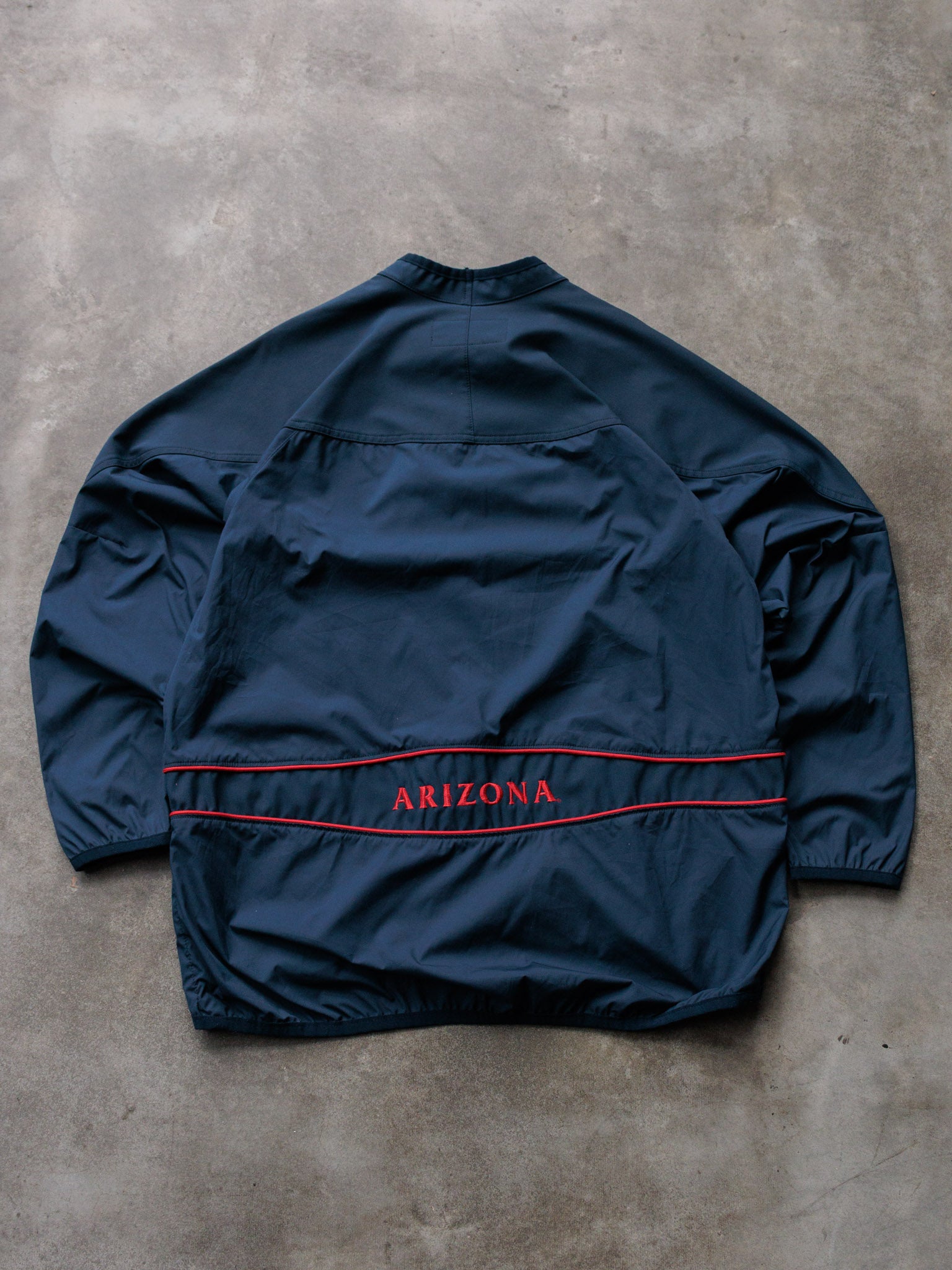 Vintage 90s Navy Nike Arizona Track Jacket (L)