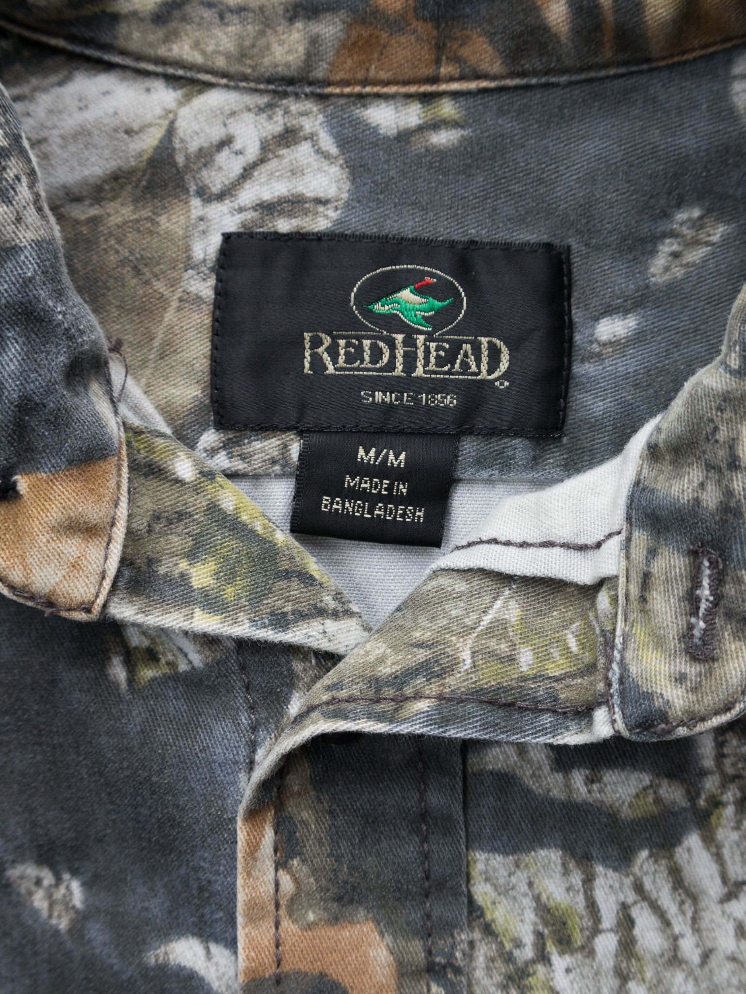 Vintage RedHead Camo Shirt (M)