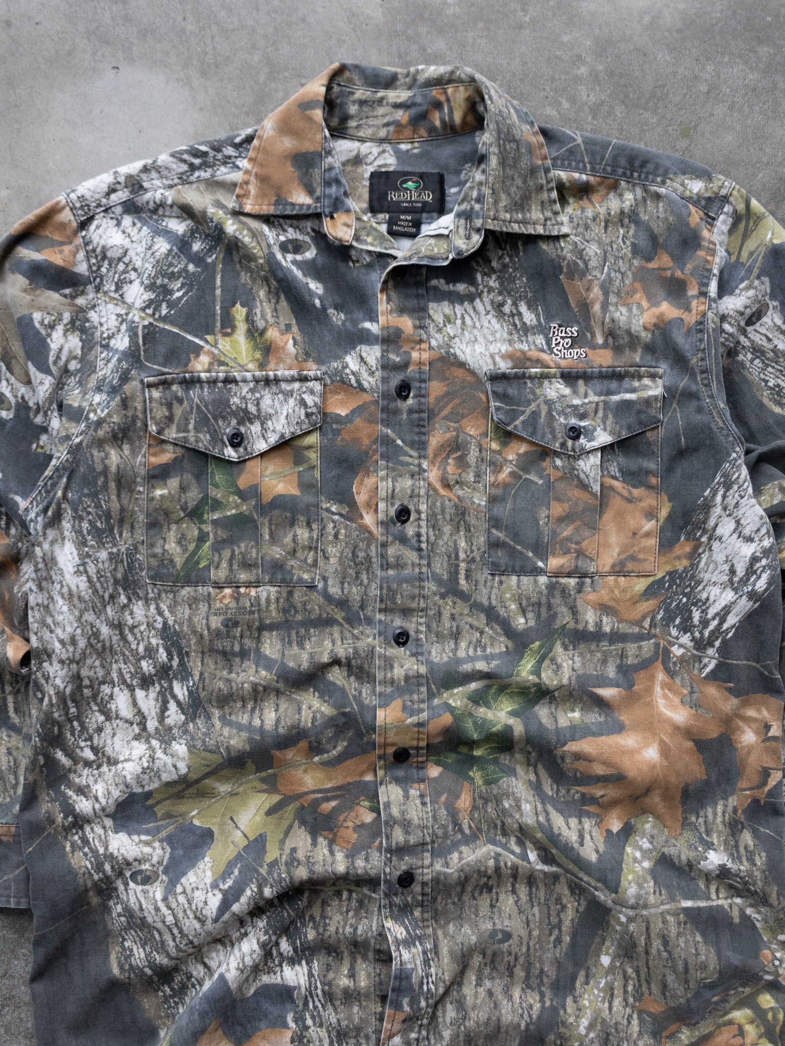 Vintage RedHead Camo Shirt (M)