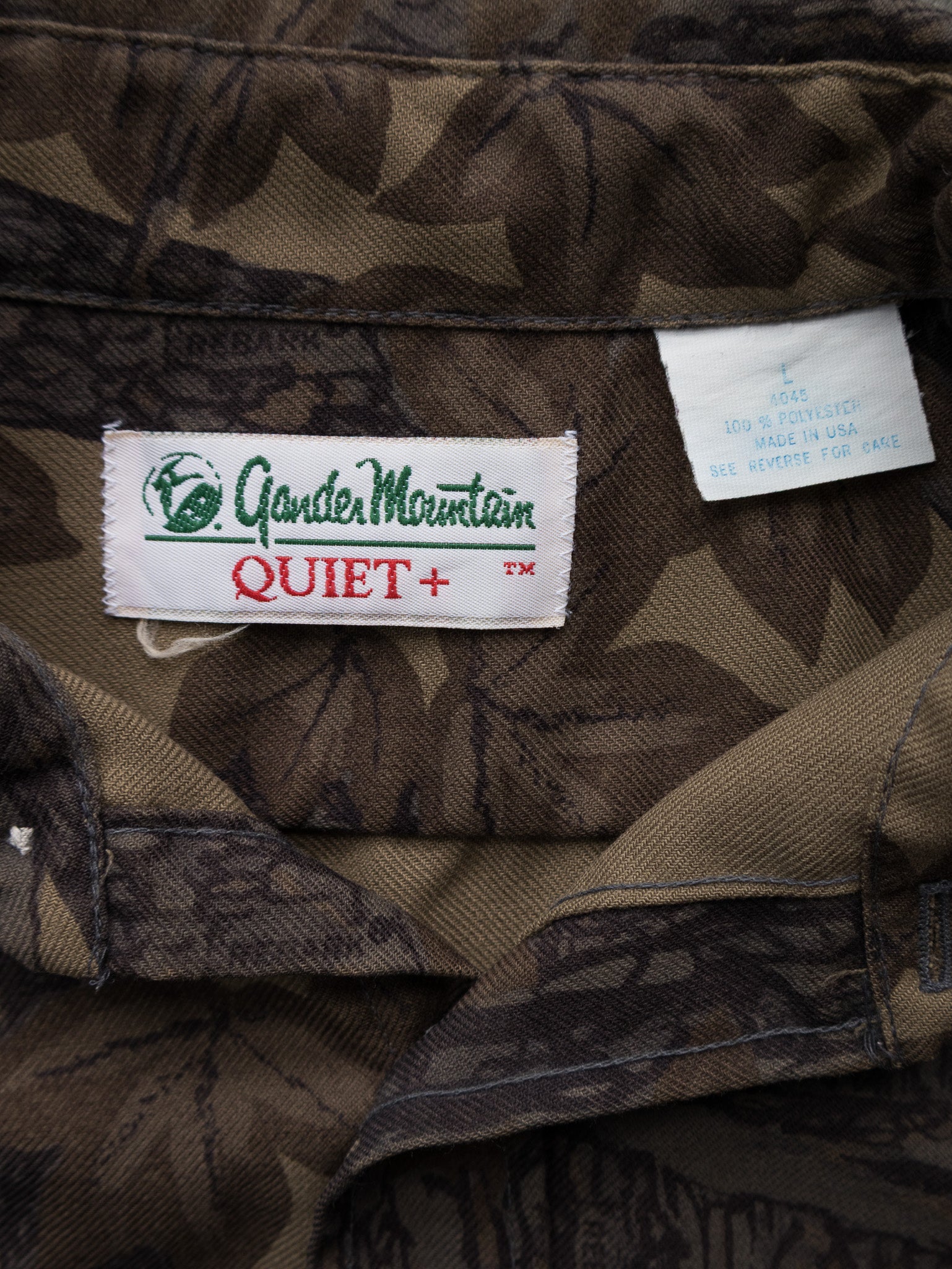 Vintage Gander Mountain Camo Shirt (L)