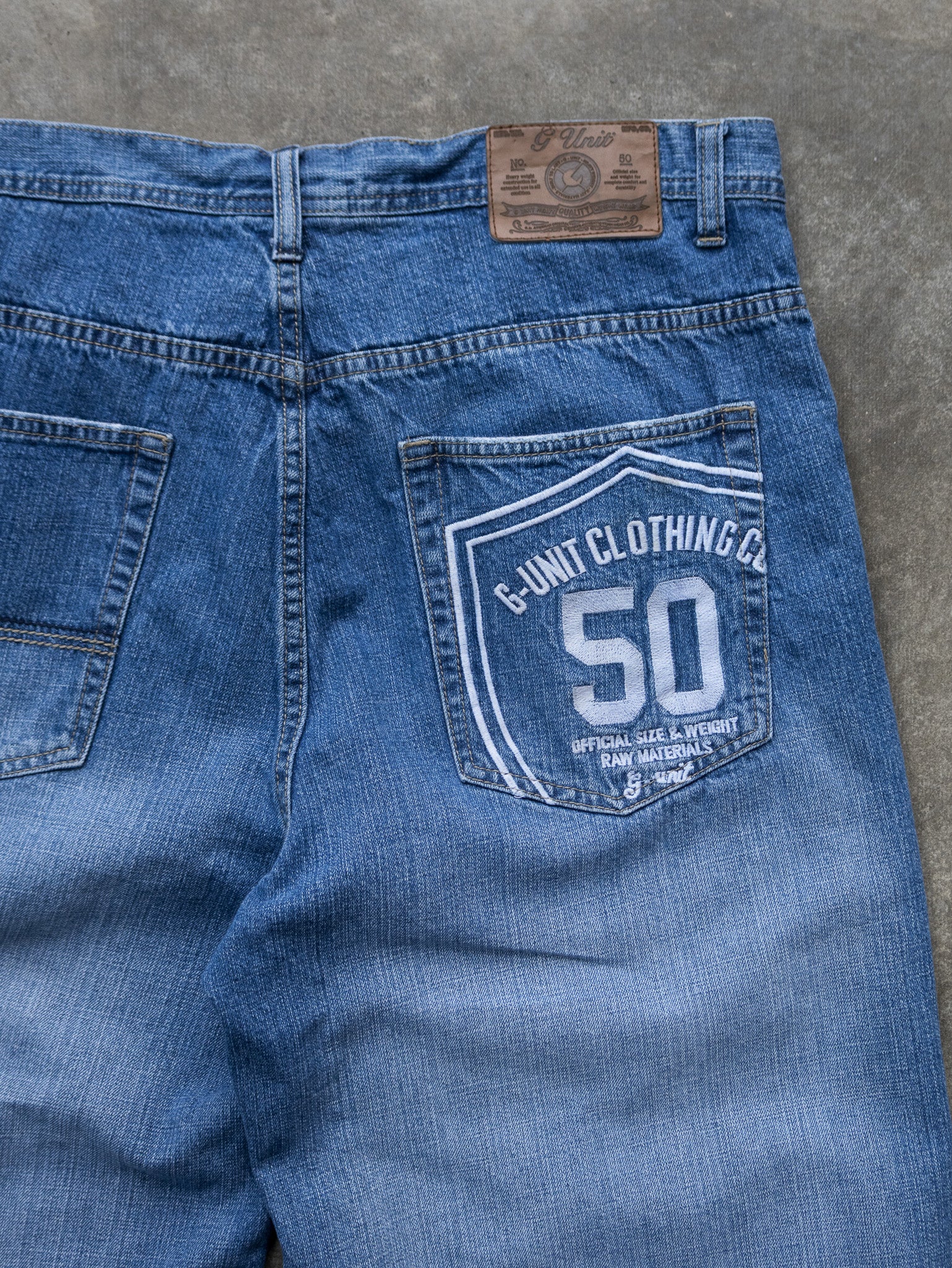 Vintage Y2K G-Unit Denim Jorts (W36)