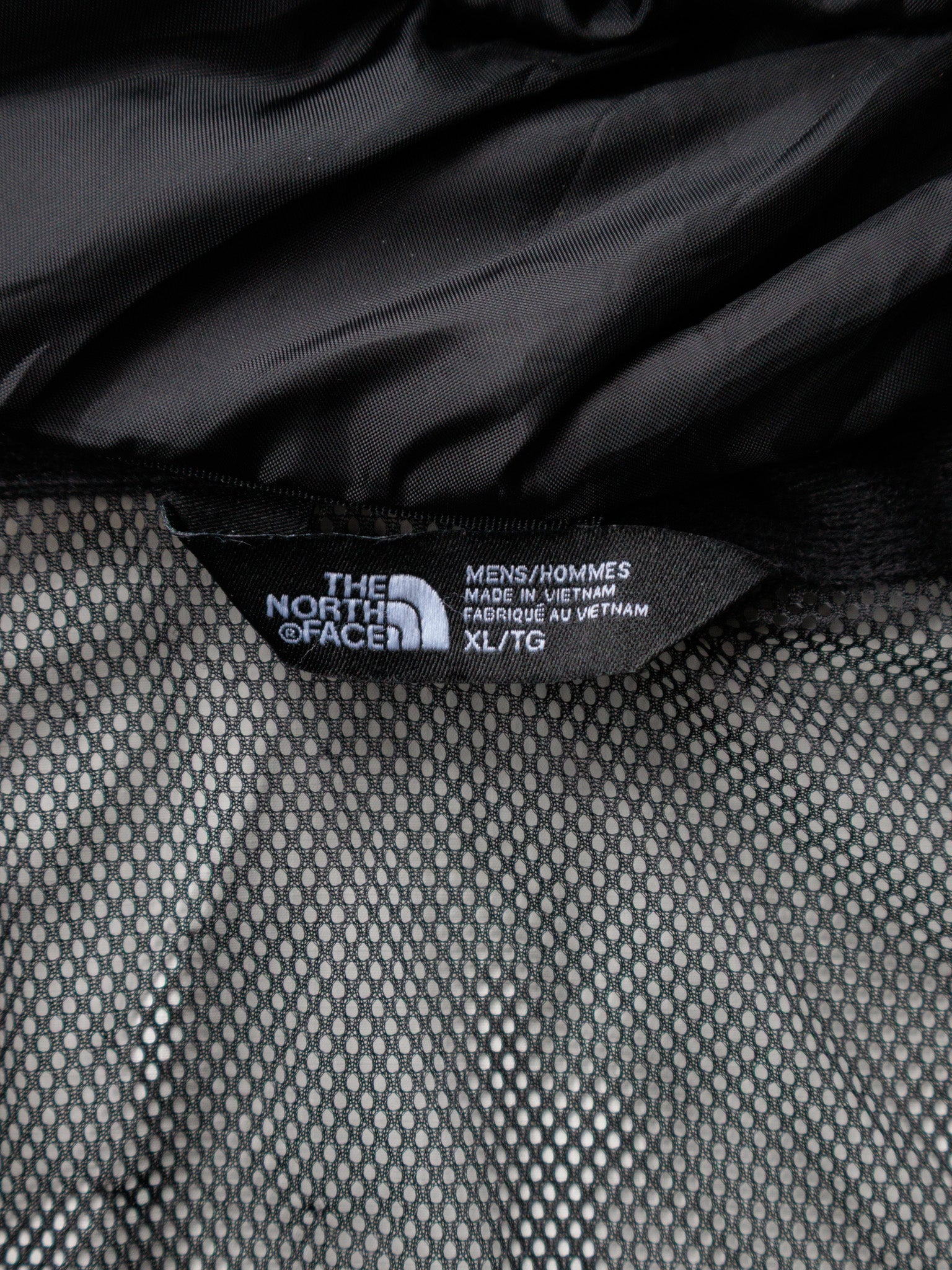 Vintage Black The North Face Jacket (XL)