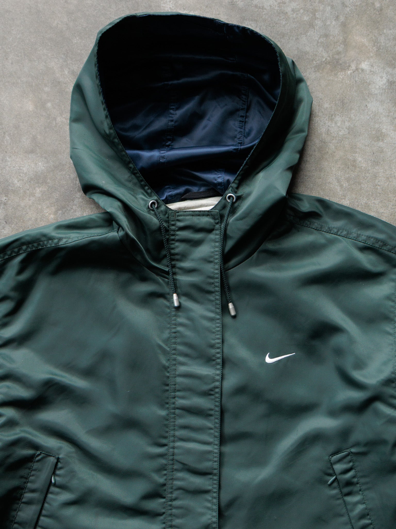 Vintage 90s Green Nike Jacket (Women's L)