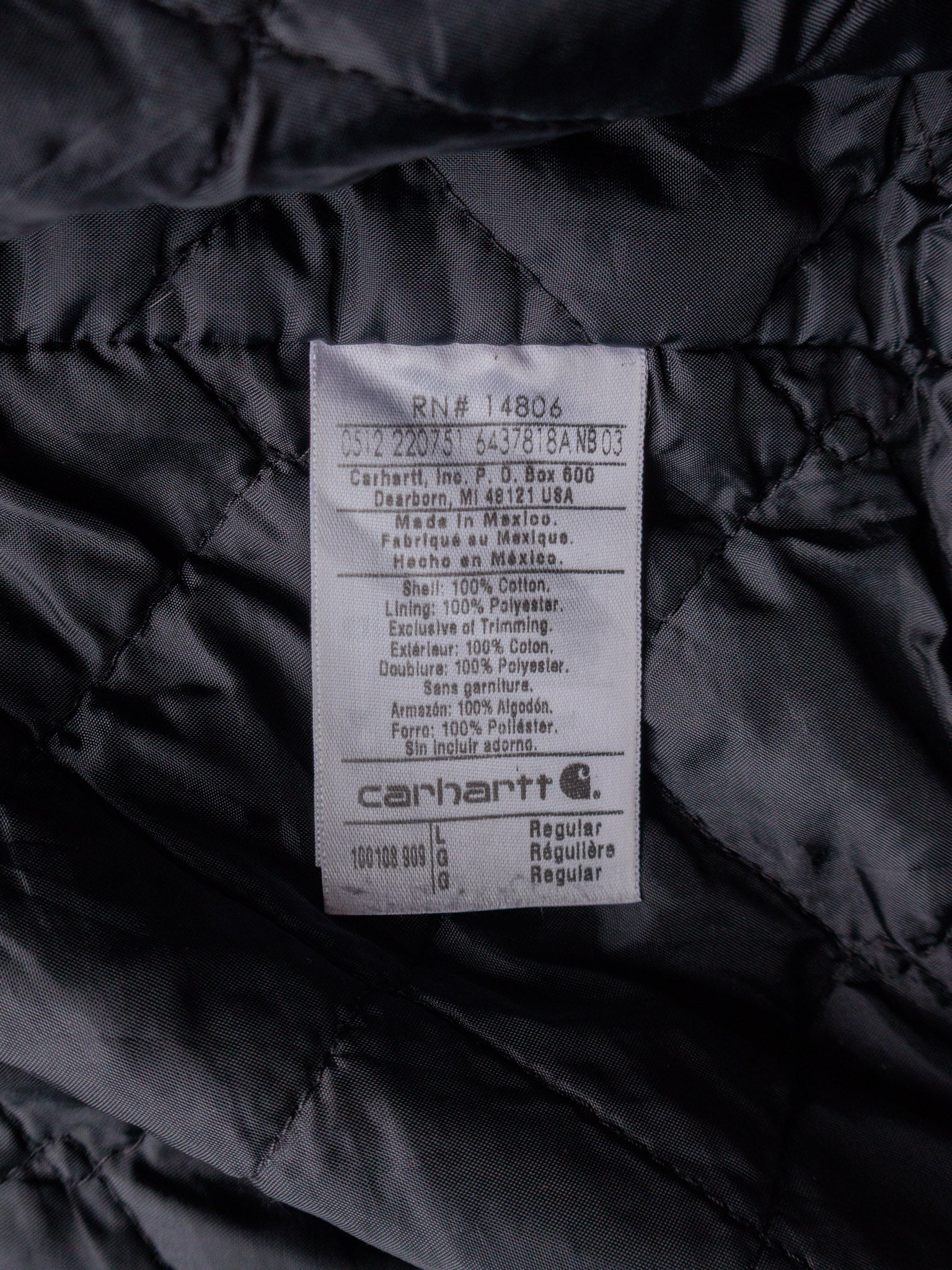 Vintage Brown Carhartt Active Jacket (L)