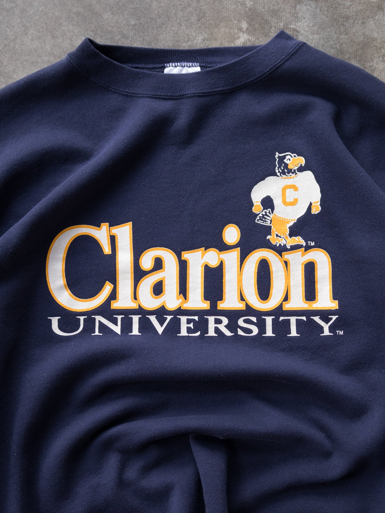 Vintage 90s Tultex Clarion University Sweatshirt (XL)