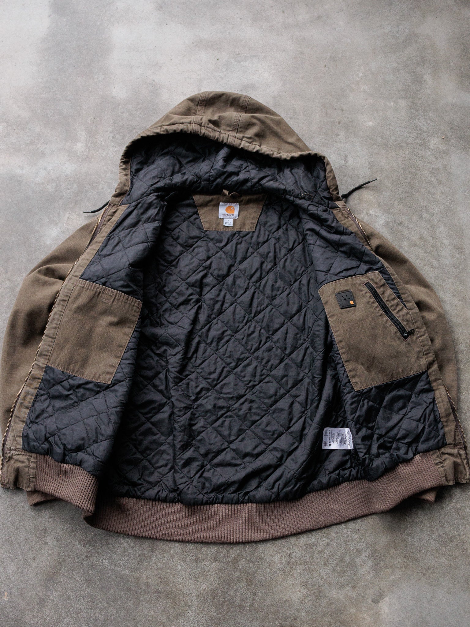 Vintage Brown Carhartt Active Jacket (L)