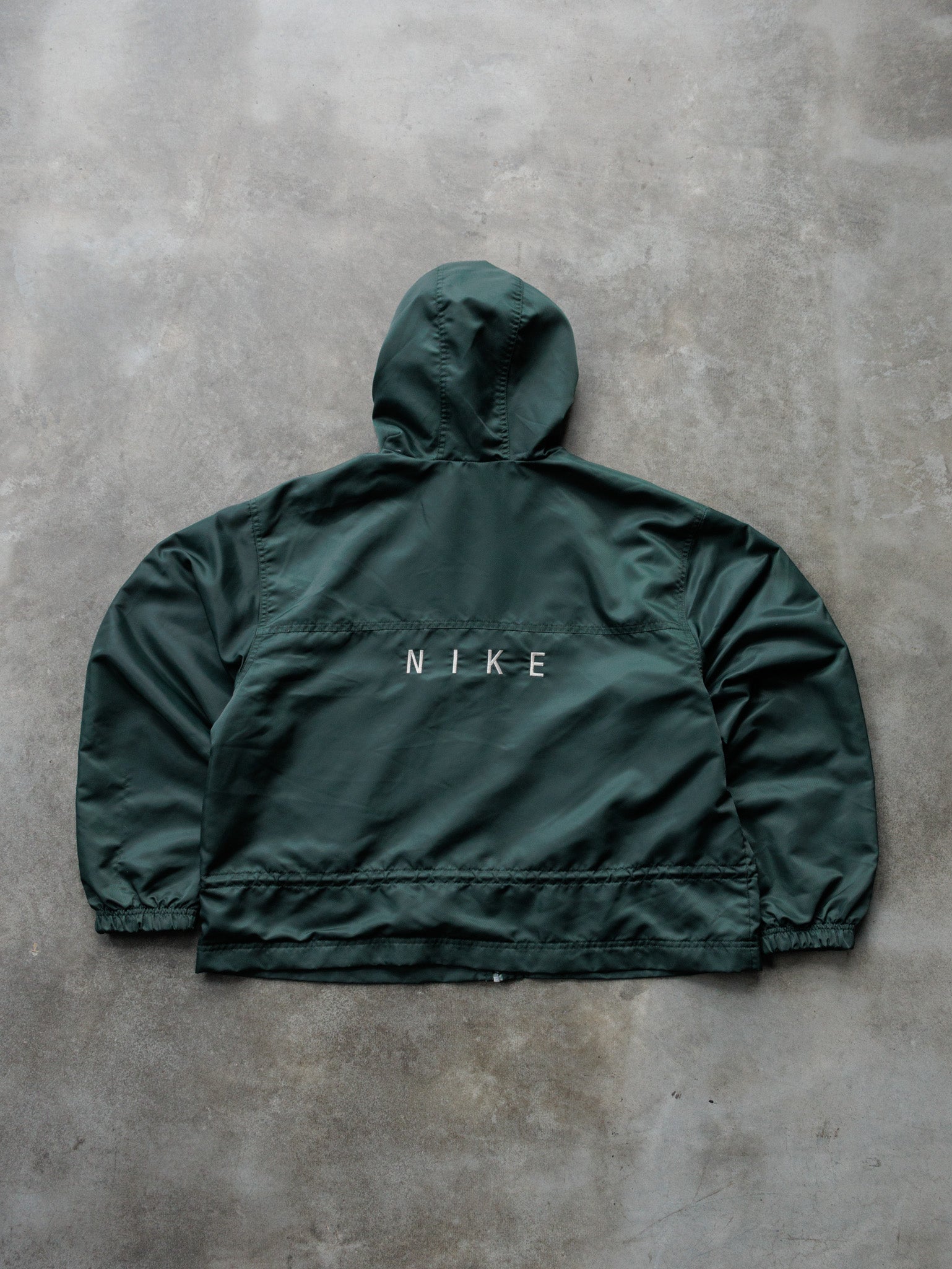 Vintage 90s Green Nike Jacket (Women's L)