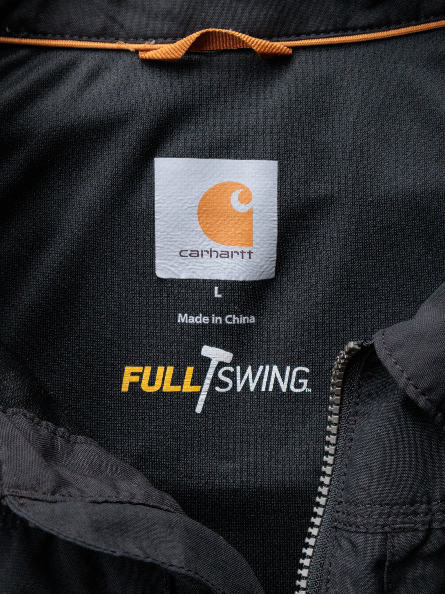 Vintage Black Carhartt Jacket (L)