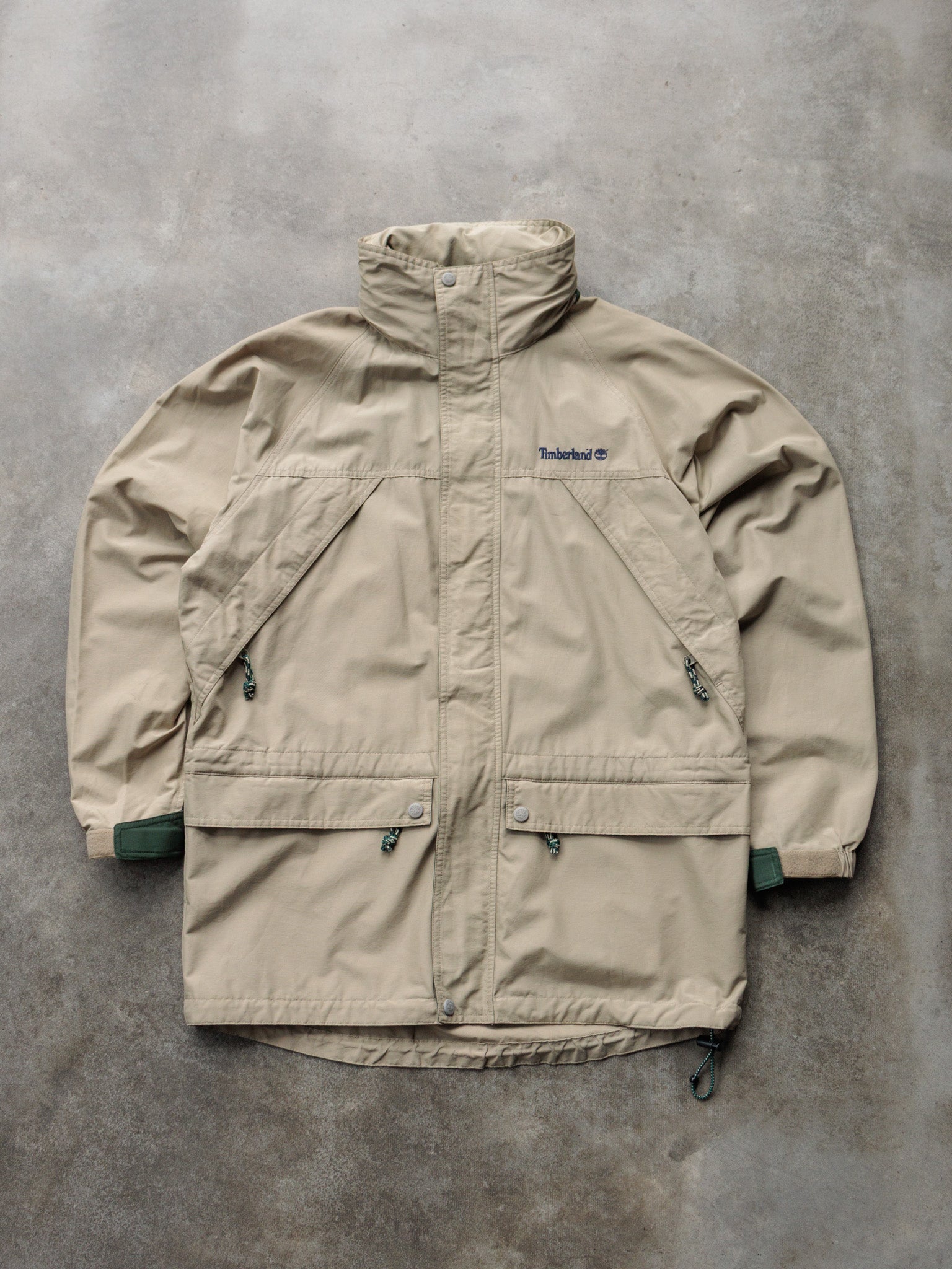 Vintage 00s Beige Timberland Jacket (XS)