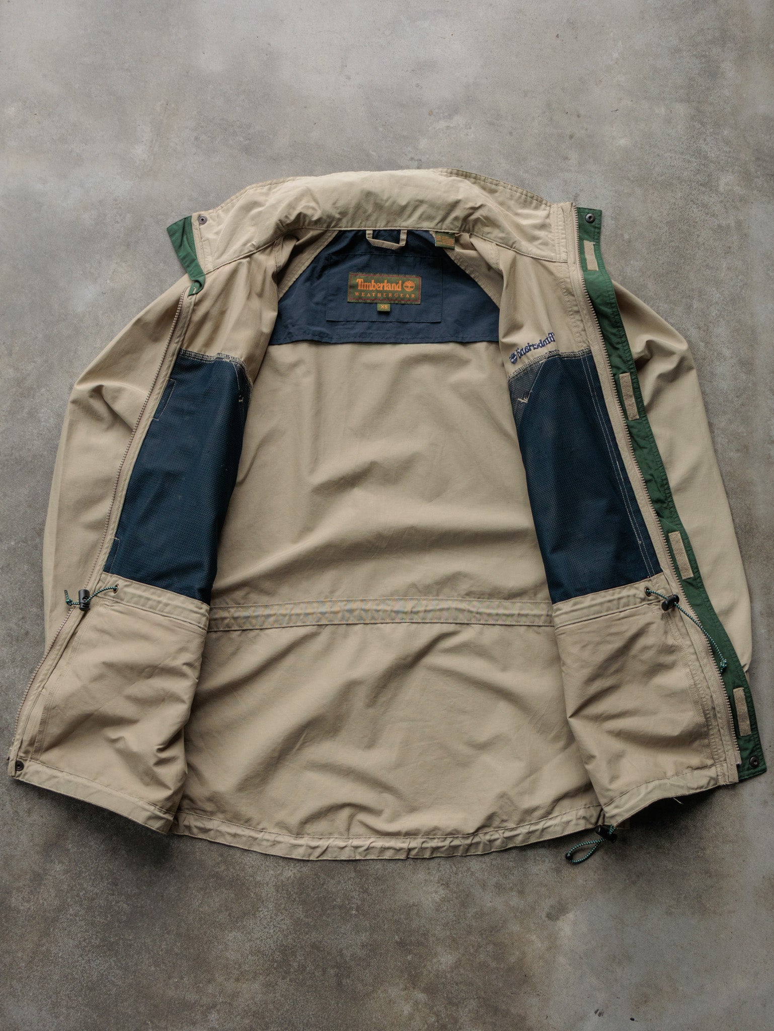 Vintage 00s Beige Timberland Jacket (XS)