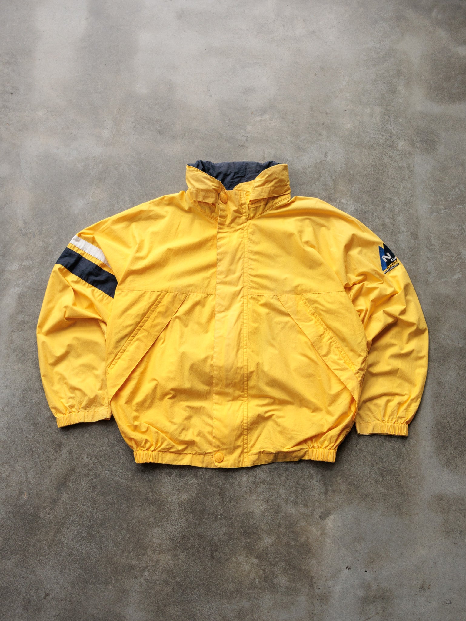Vintage 90s Yellow Nautica Jacket (L)